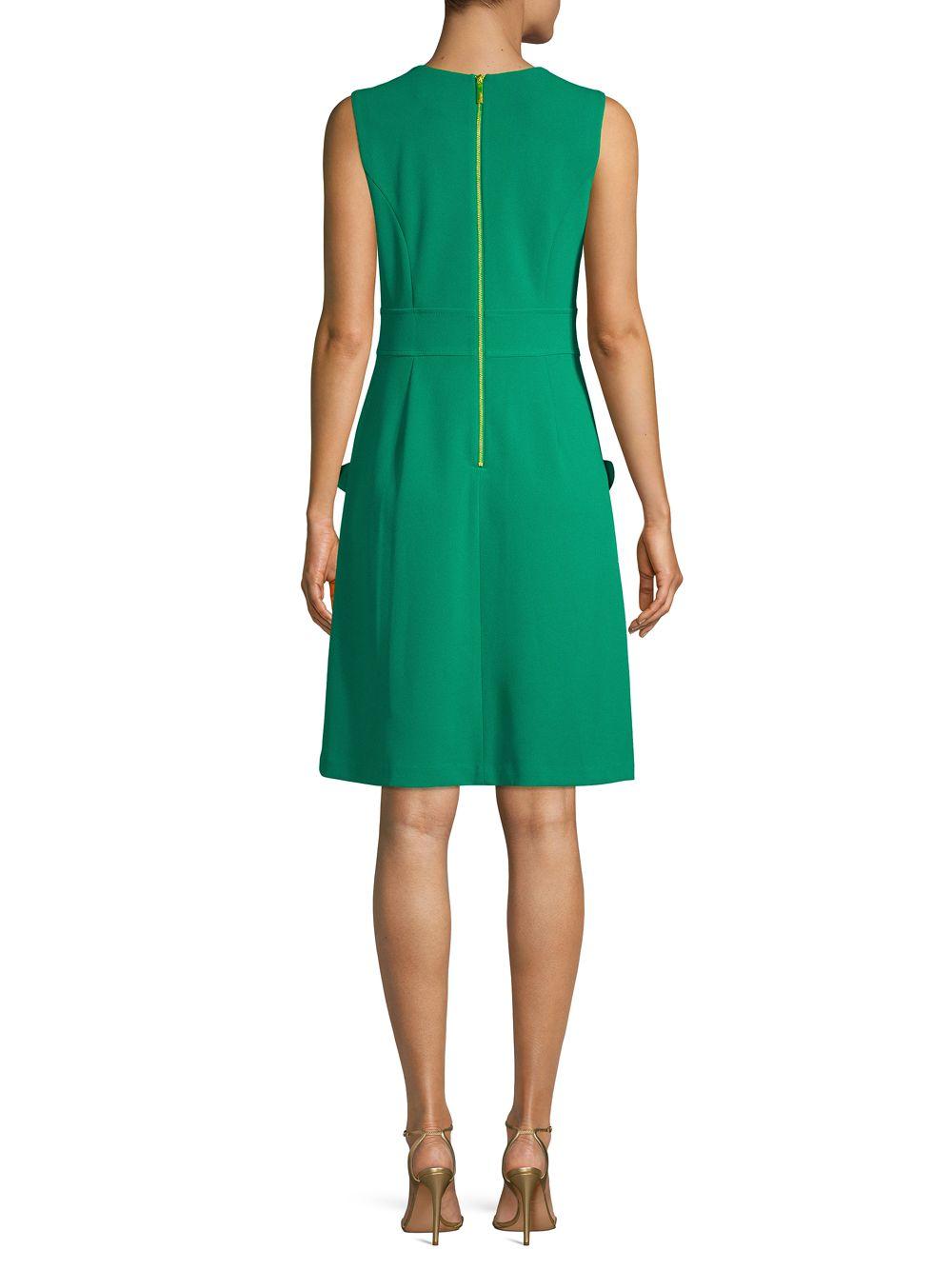 CALVIN KLEIN 205W39NYC Synthetic Ruffle Sleeveless A-line Dress in ...