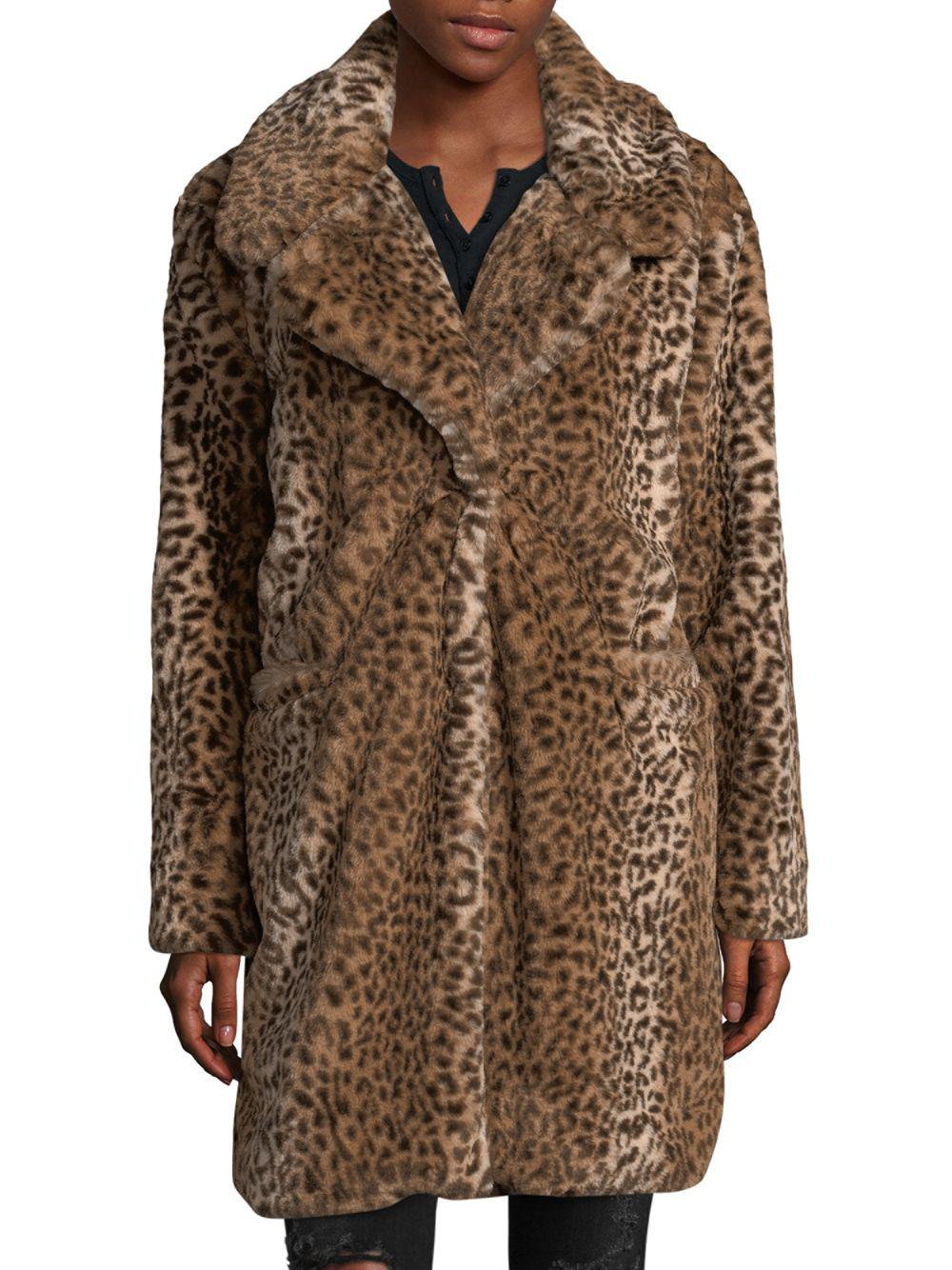 C&c california faux fur coat Clearance