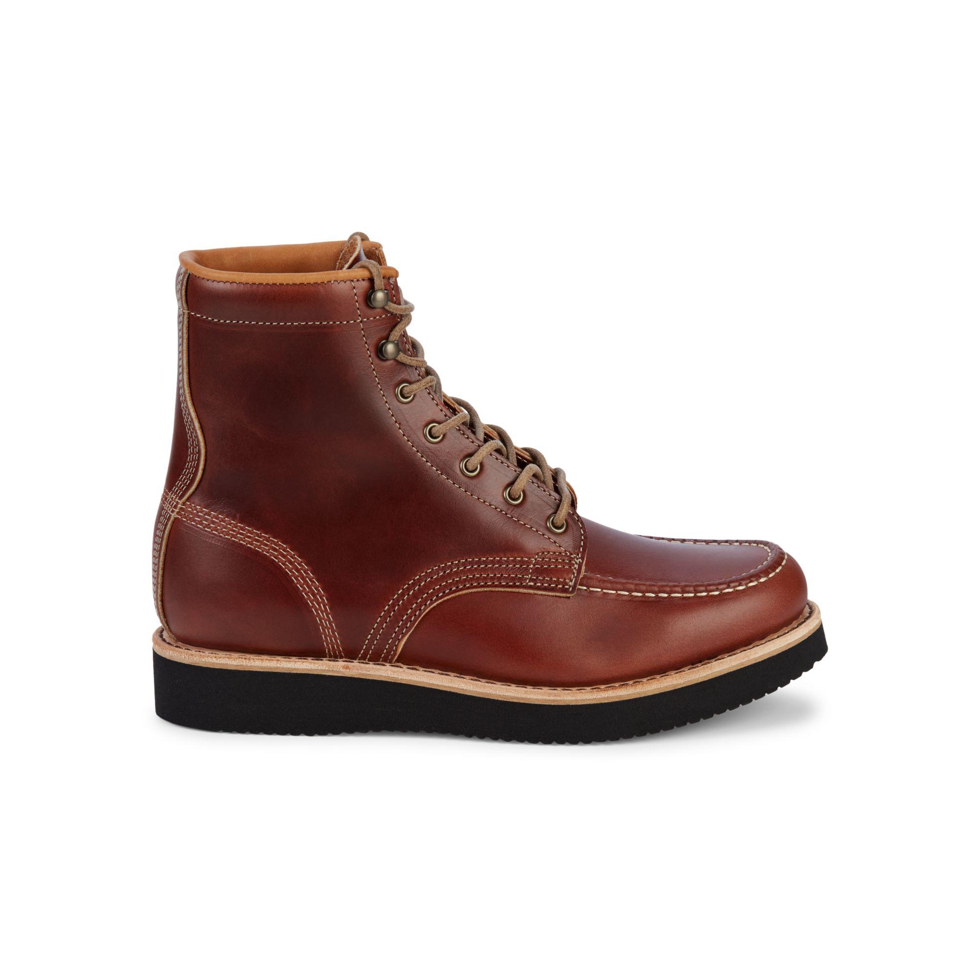 Timberland American Craft Moc-toe Leather Boots in Brown for Men 