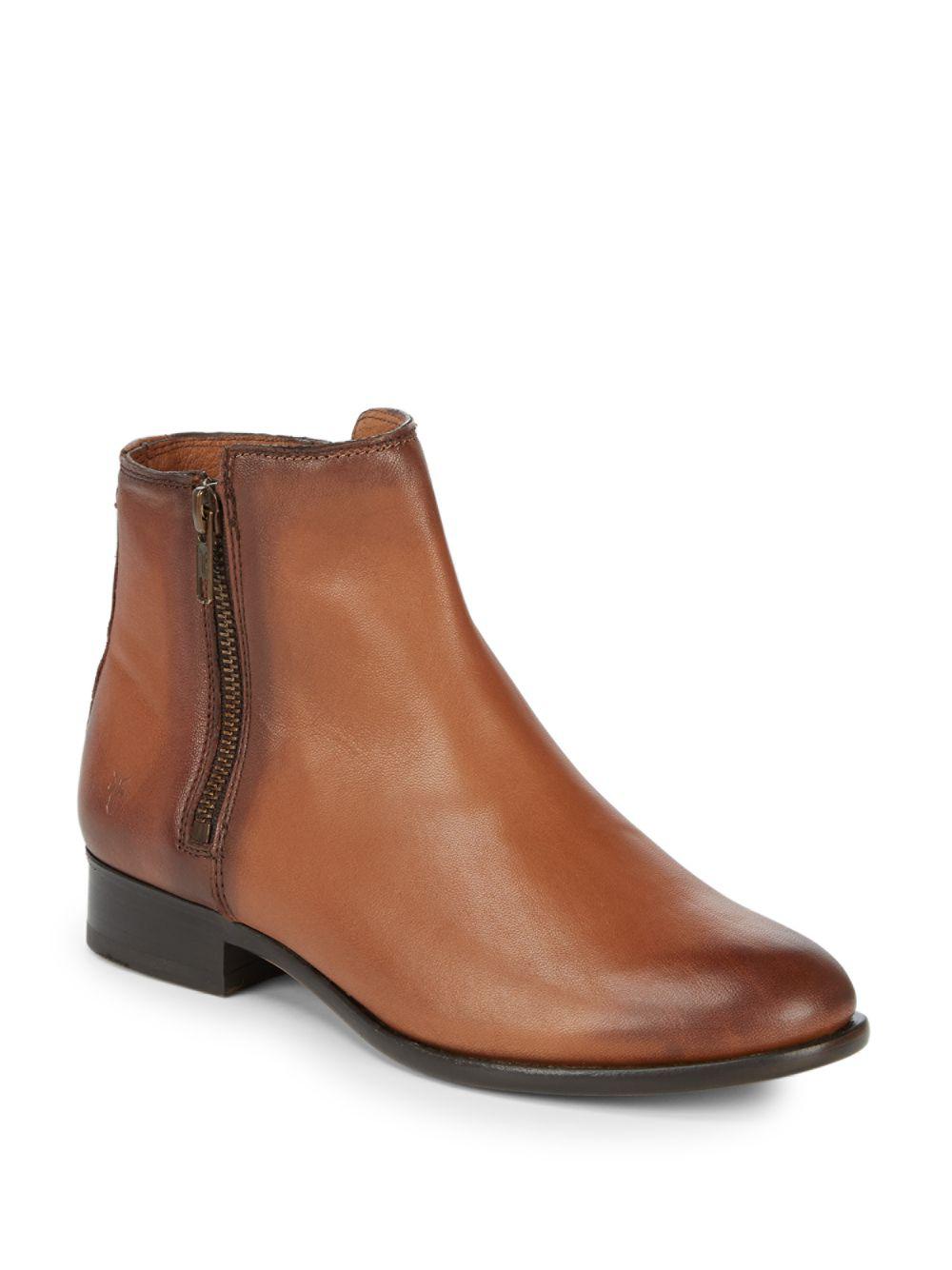 carly double zip bootie