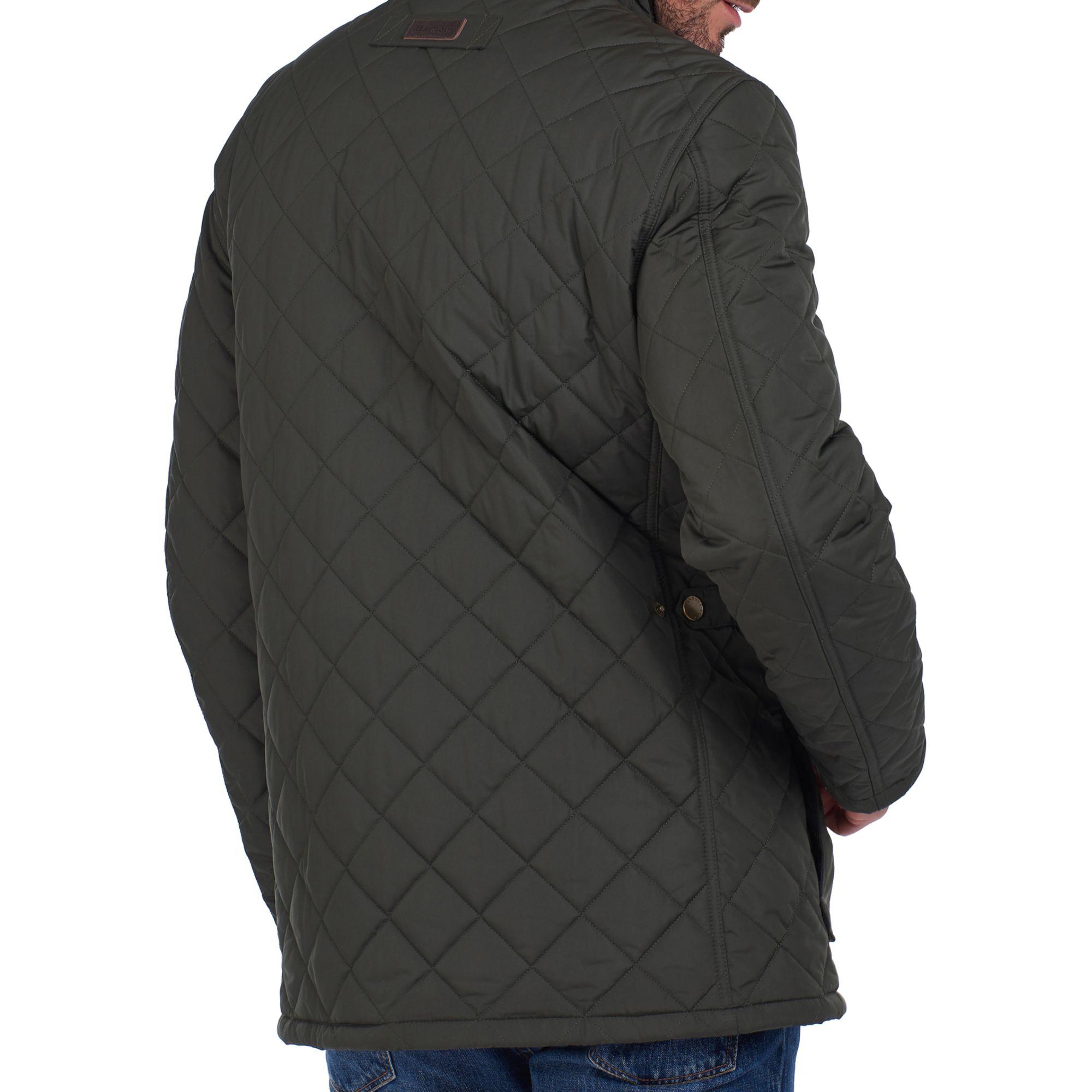 barbour mens devon quilted jacket