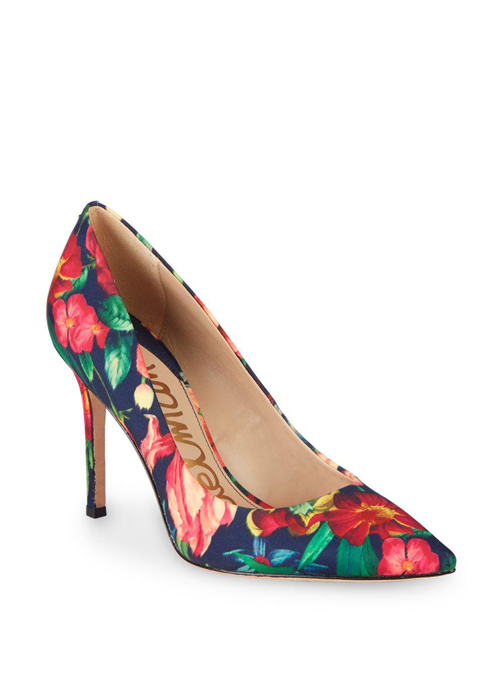 sam edelman floral pumps