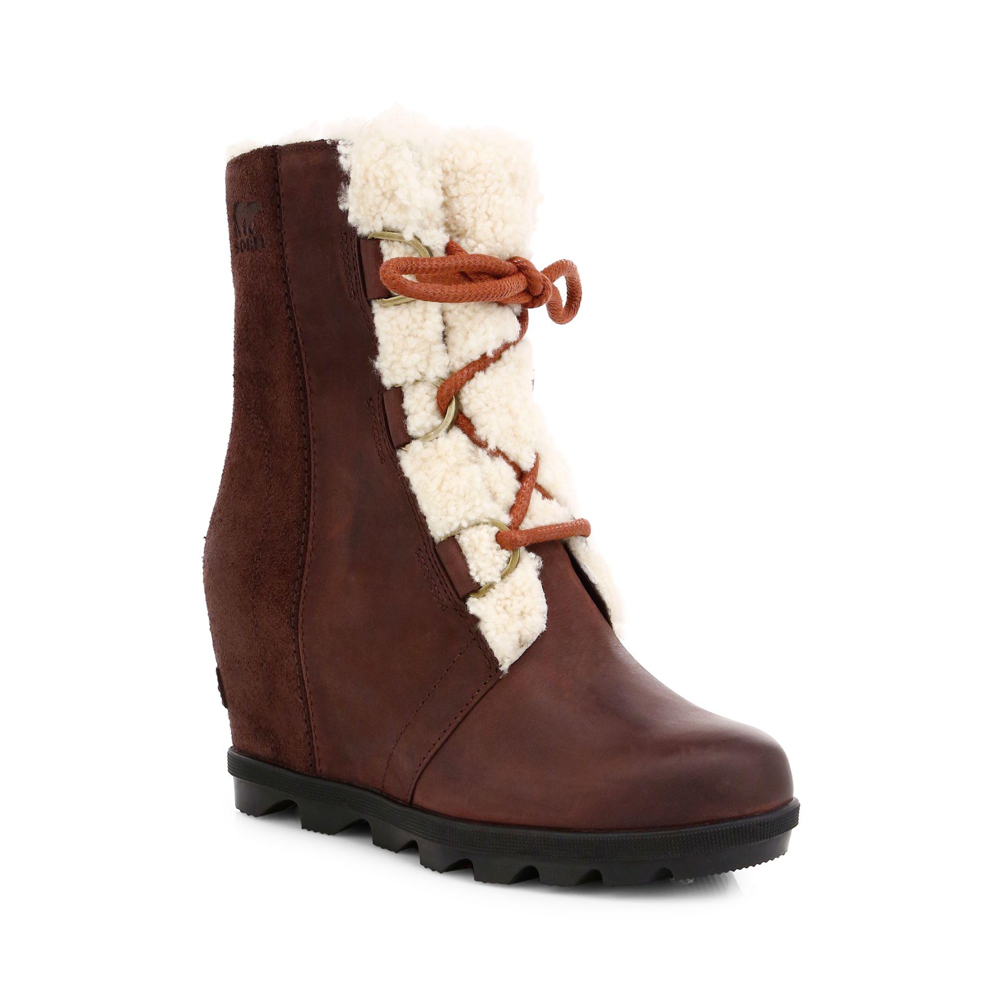 sorel joan shearling