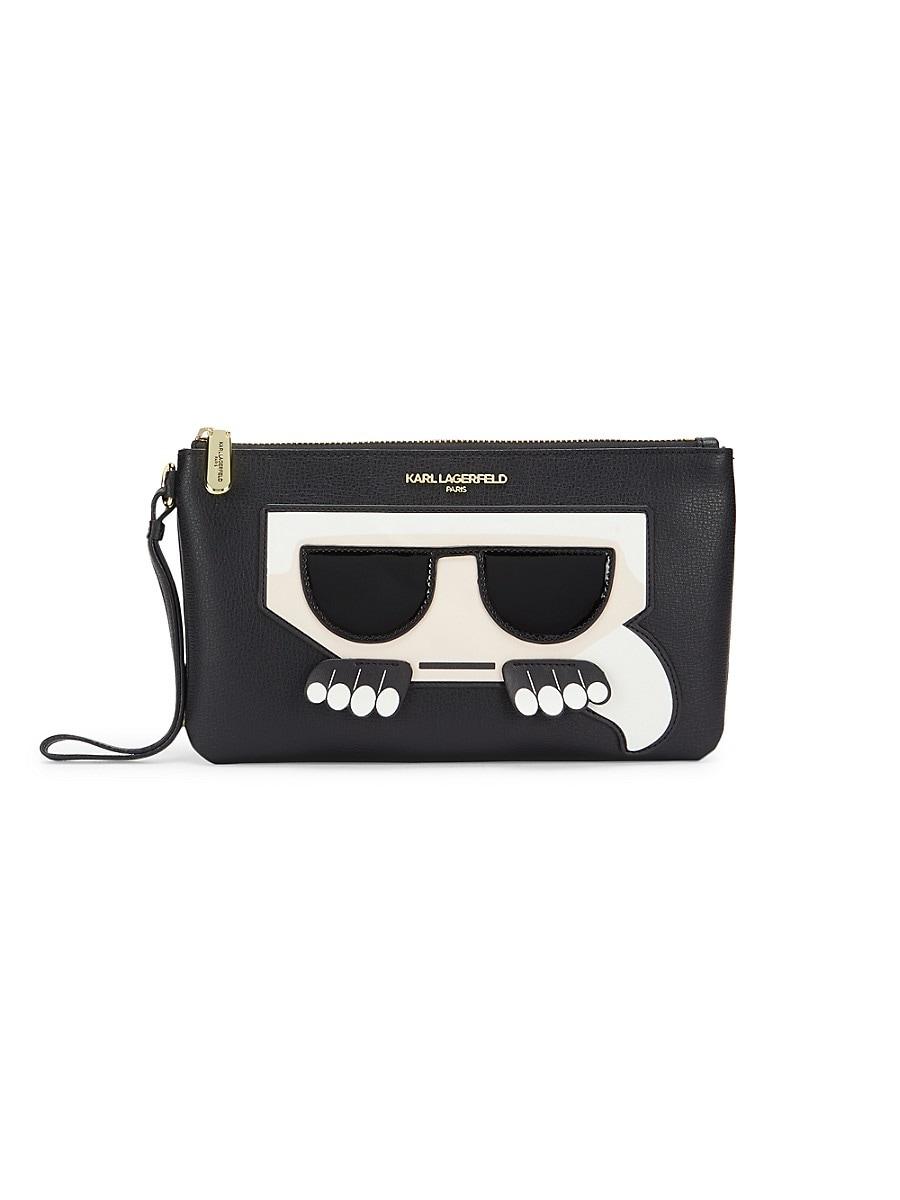 Karl lagerfeld wristlet new arrivals