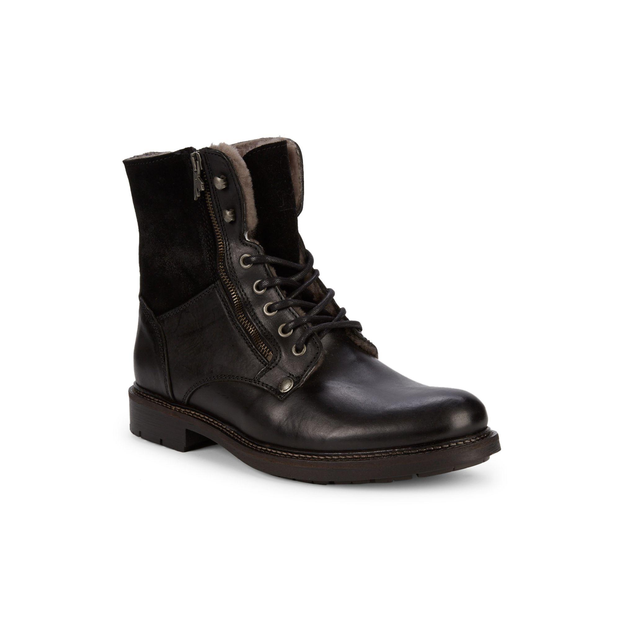 pajar black boots
