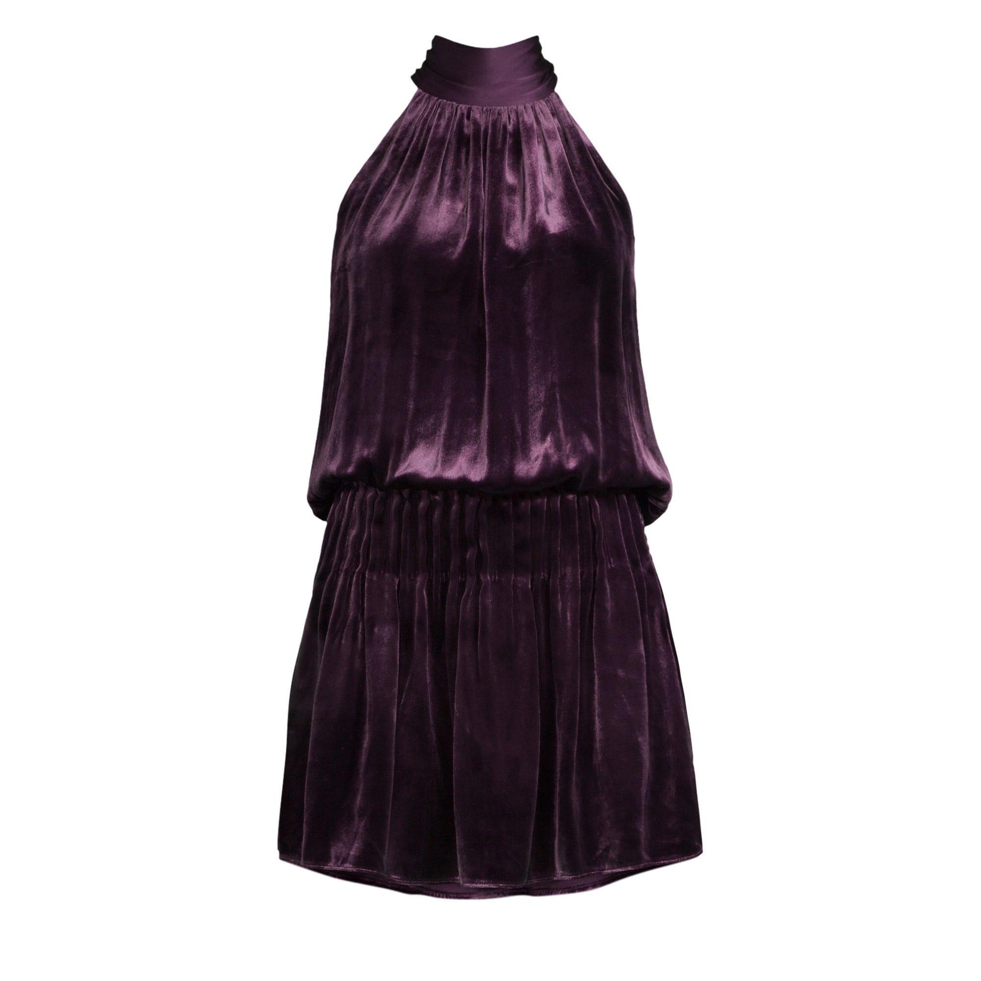 ramy brook velvet paige dress