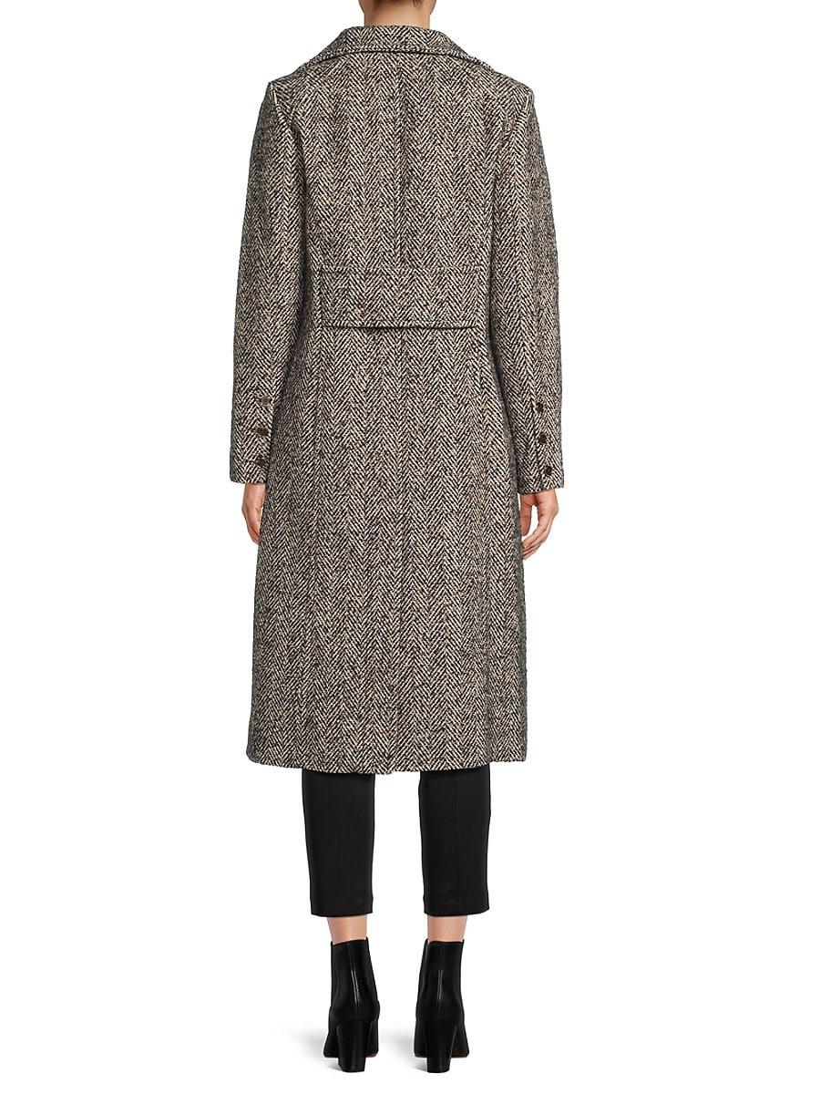 Overcoat Kenneth Cole Boucle Maxi Coat Kenneth Cole New York