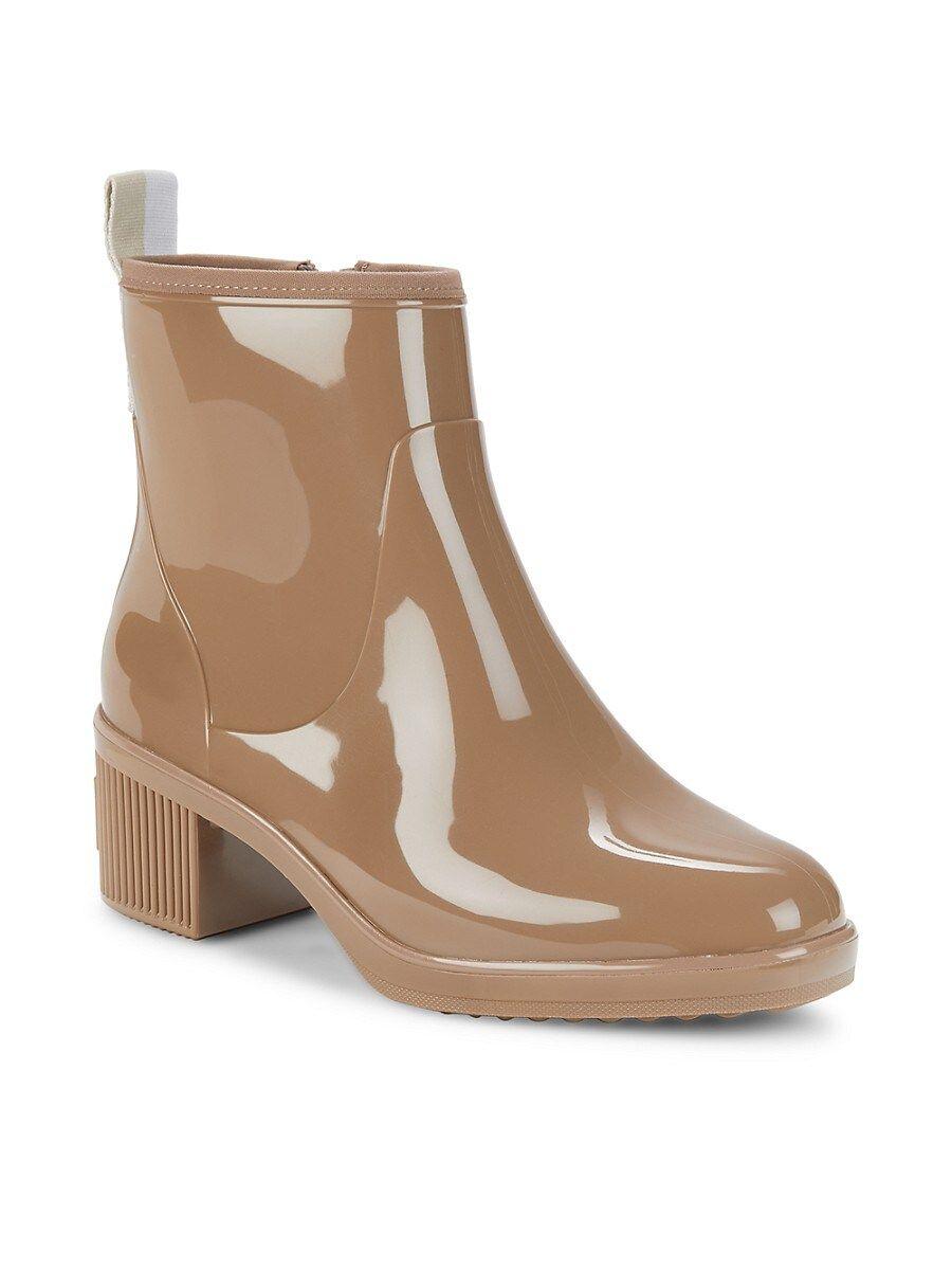 Buy Michael Kors Karis Rain Boots - Beige At 33% Off