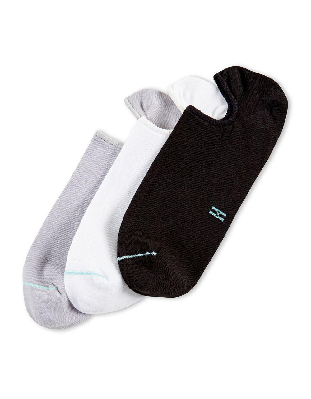 Hue Cotton Three Pack Sneaker No Show Liner Socks Lyst Hue Cotton Three Pack Sneaker No Show Liner Socks Lyst