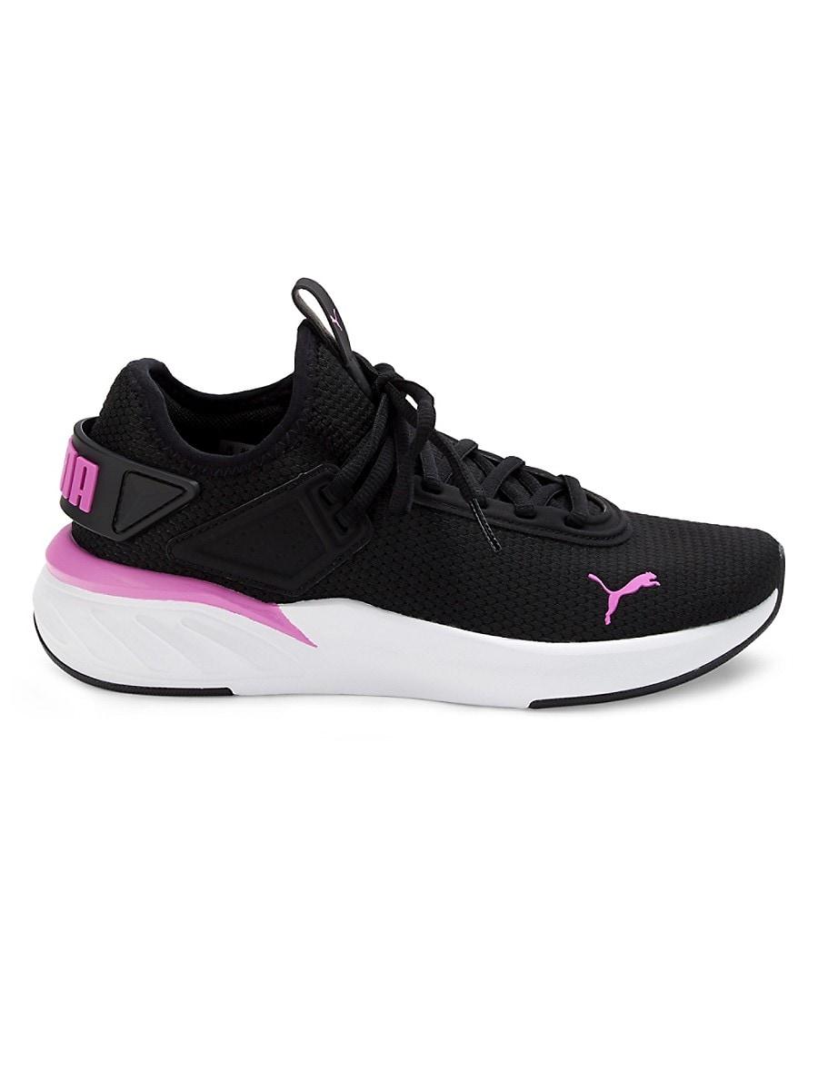 PUMA Amare Mesh Trainers in Black | Lyst