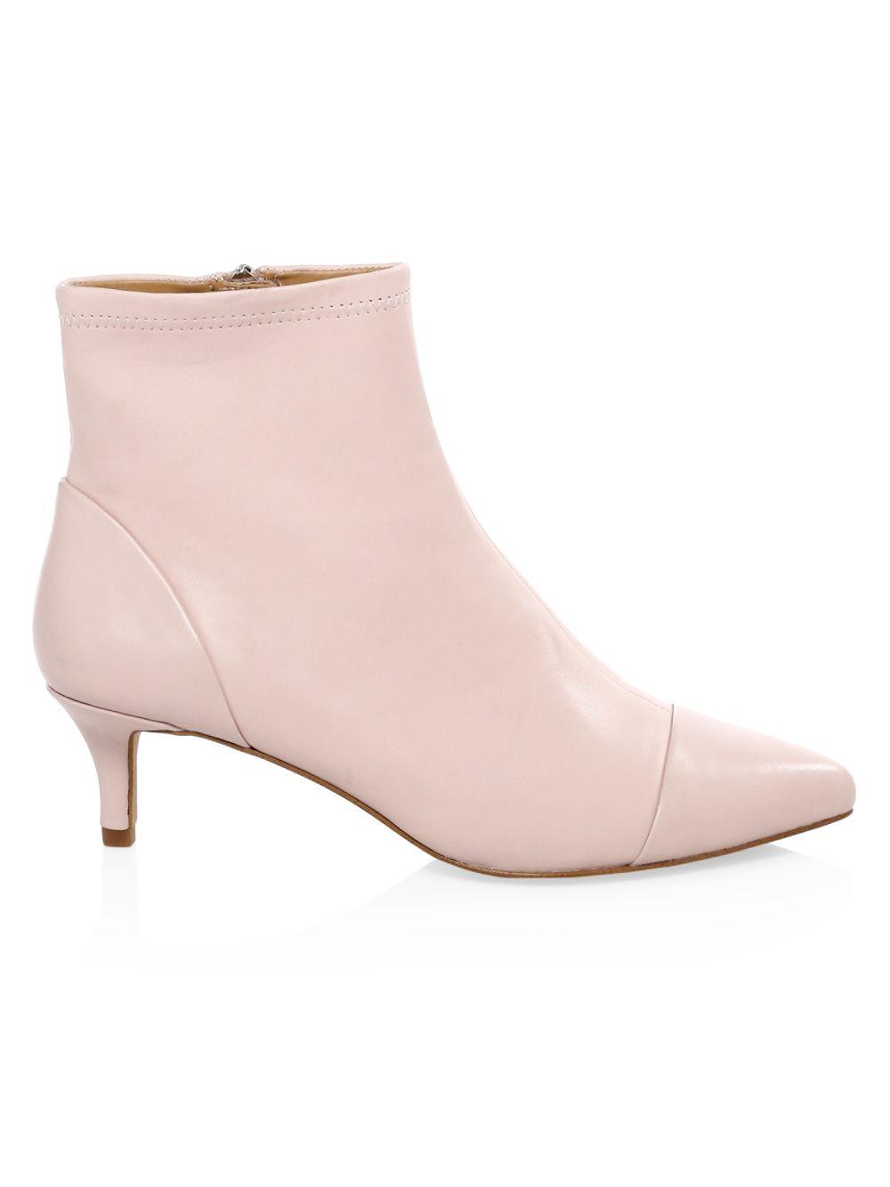 rebecca minkoff gianella block heel booties