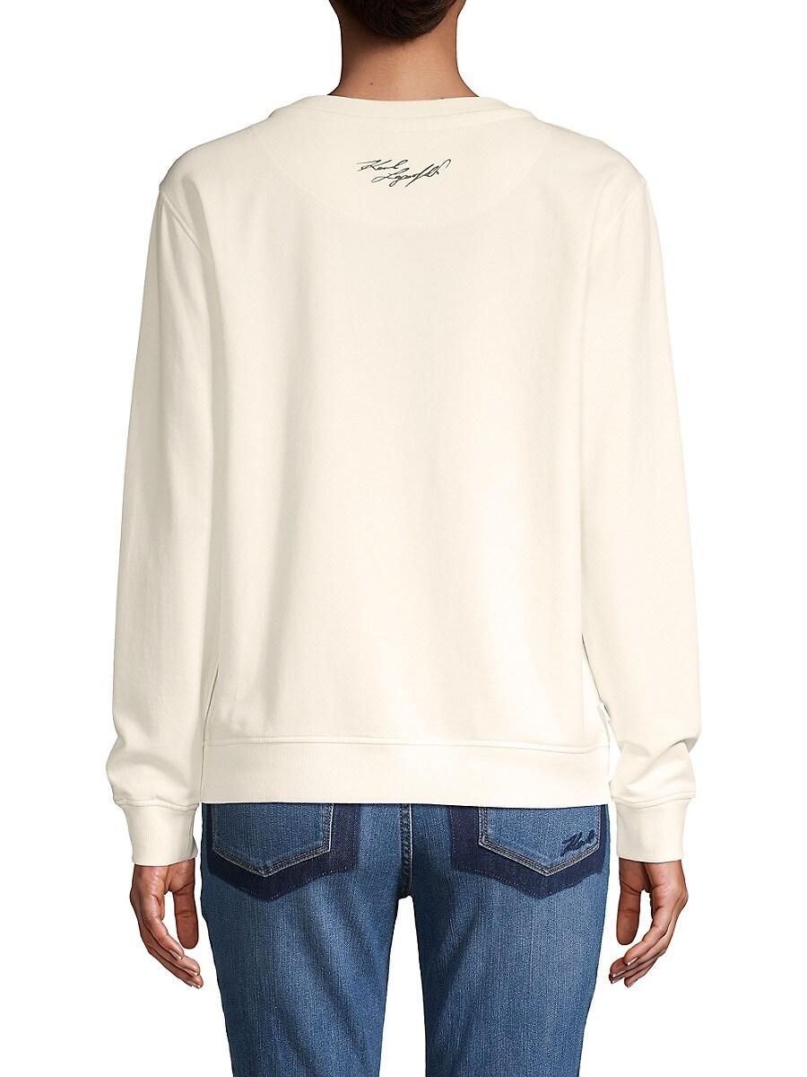 soft white sweatshirt