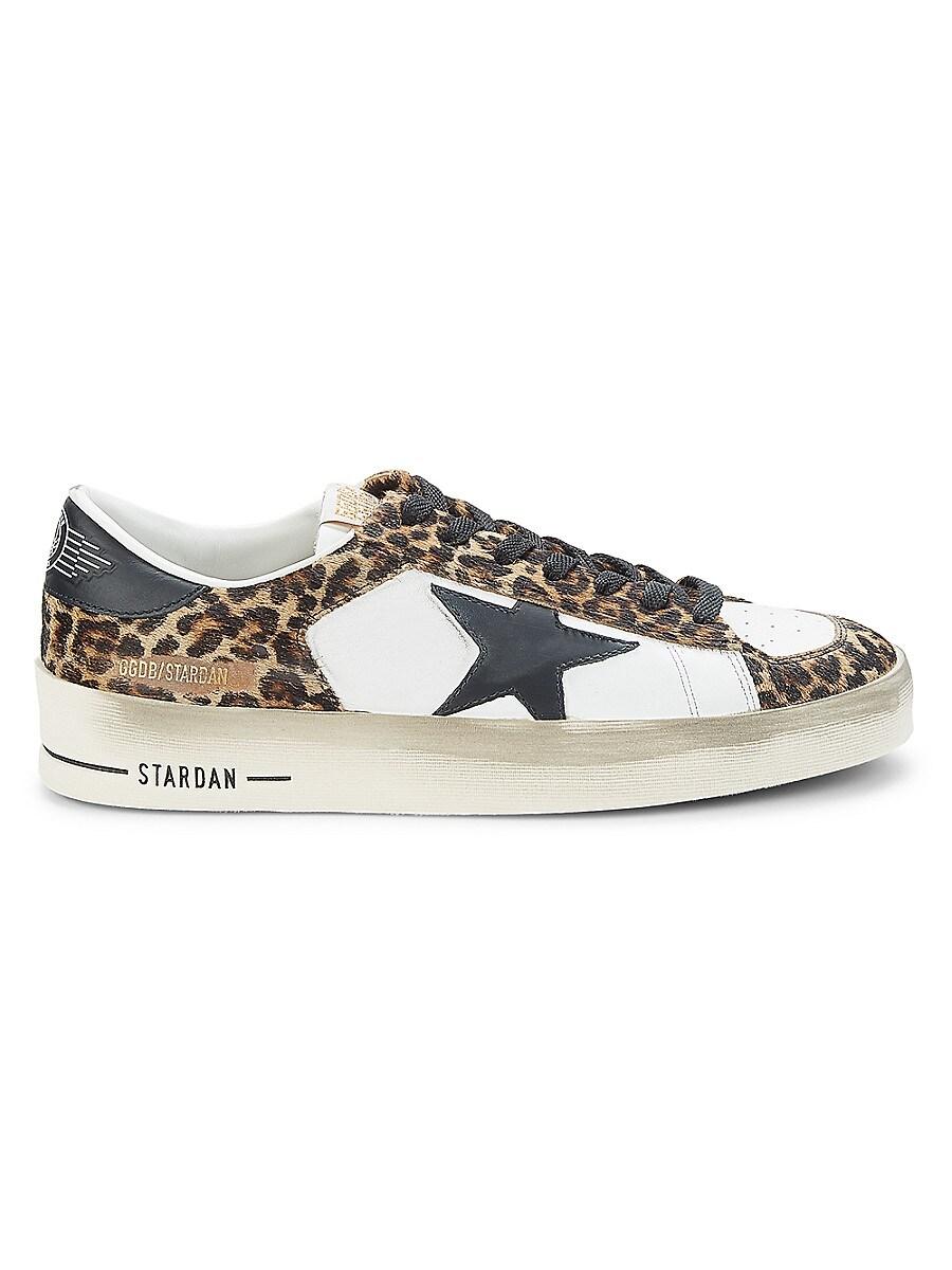 golden goose pony hair sneakers