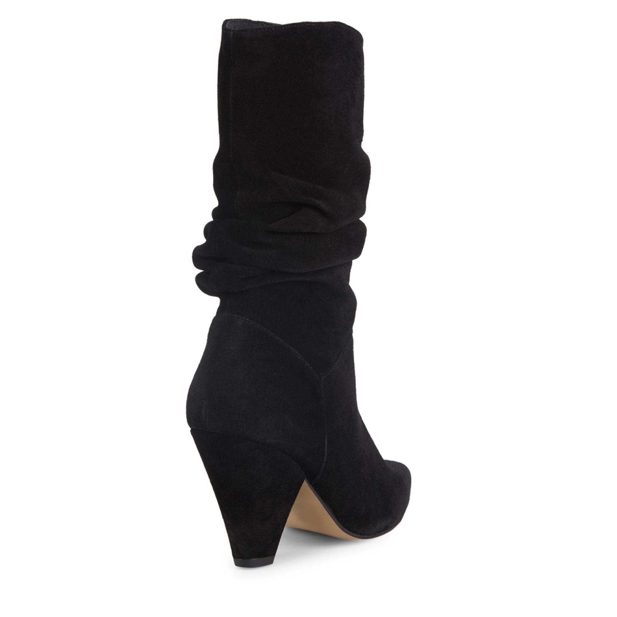 wide calf high knee boots