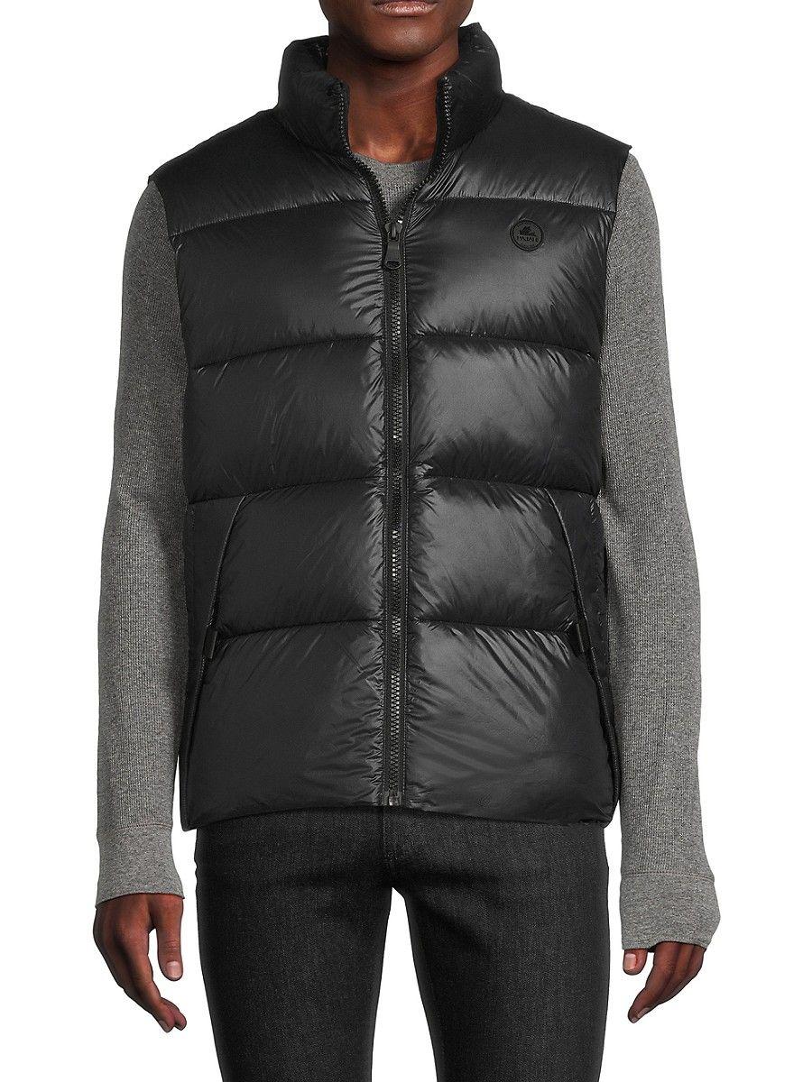 Pajar Nashi Quilted Puffer Vest in Blue for Men | Lyst
