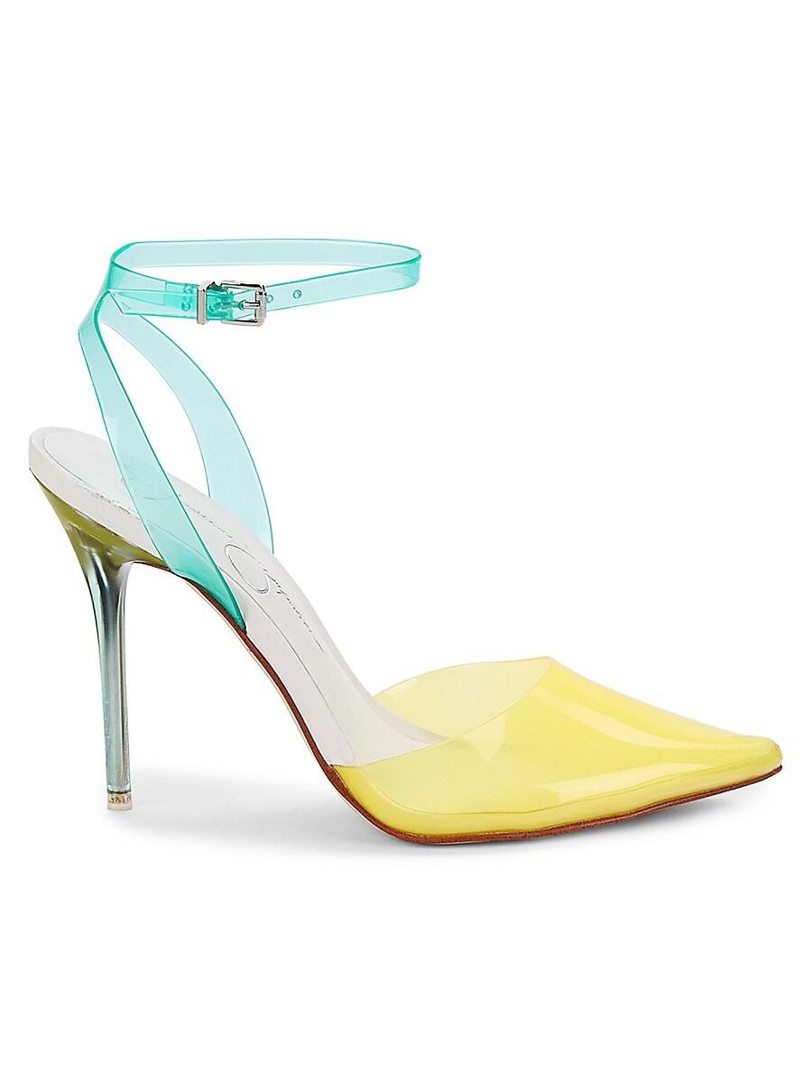 Jessica simpson yellow pumps cheap
