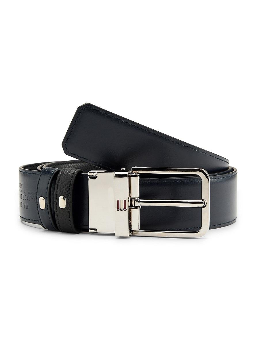 Adjustable Belts Blue Bally Belt Leather Belt Bally Blue Size XL