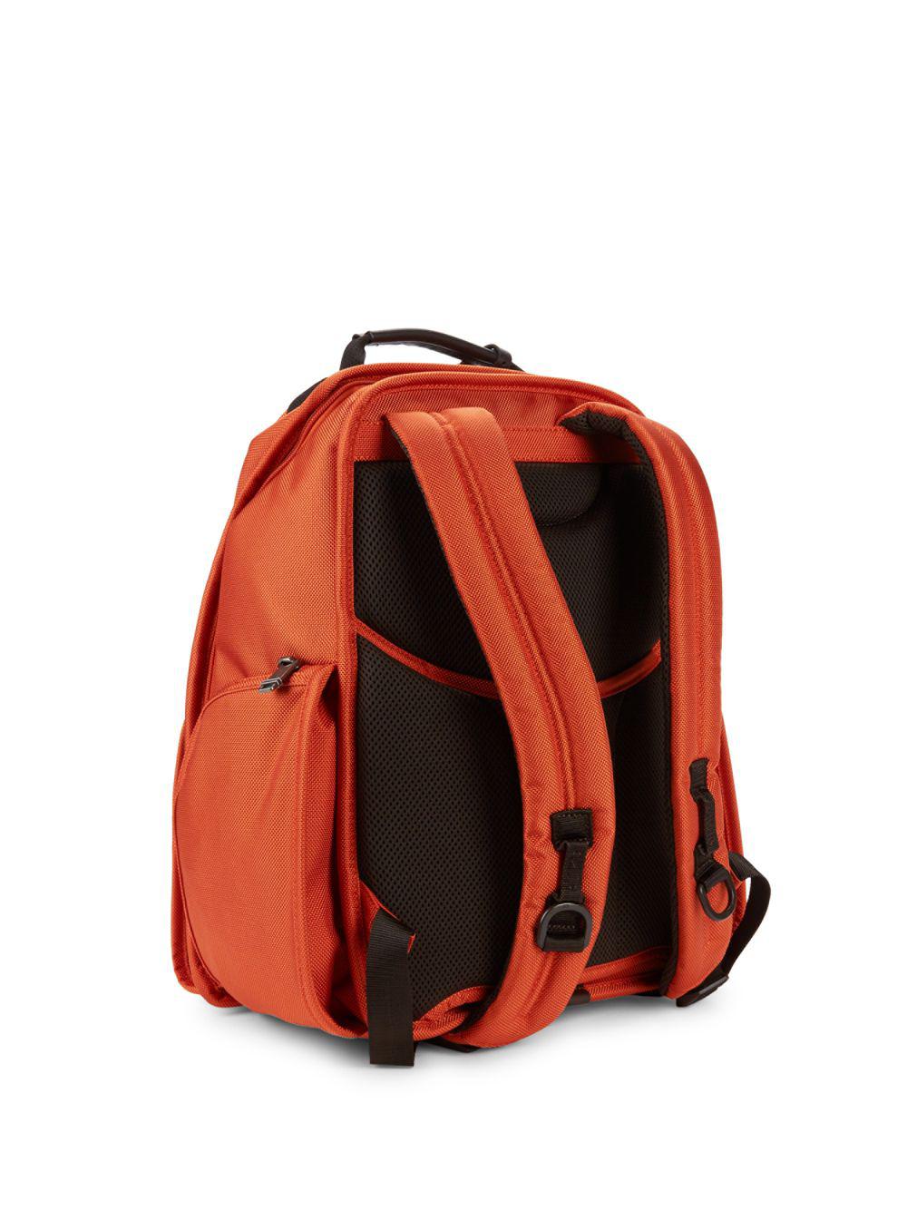 Tumi Synthetic Compact Laptop Brief Backpack in Orange Lyst