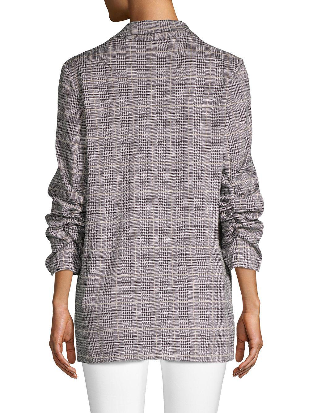 max studio plaid coat