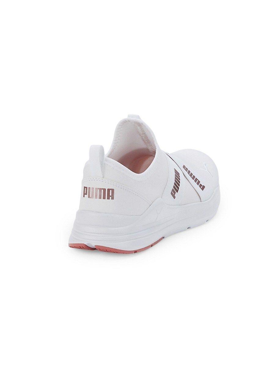 PUMA Wired Run Slip-on Sneakers in White | Lyst