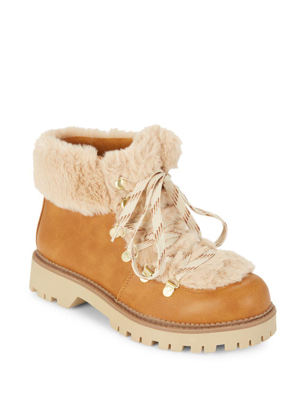 kilbourn faux fur booties