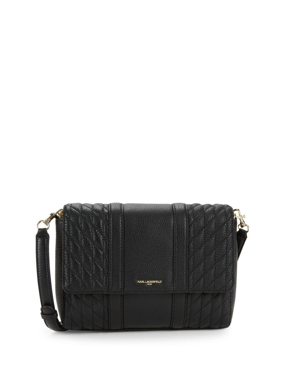 Black Quilted Leather Crossbody Bag Literacy Basics