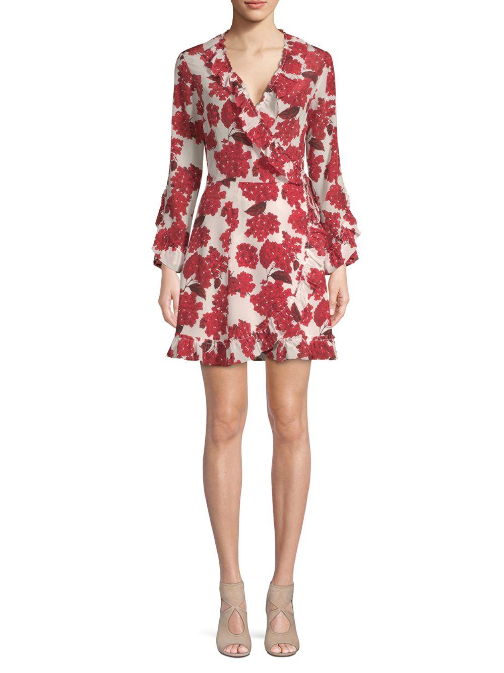 the kooples red floral dress