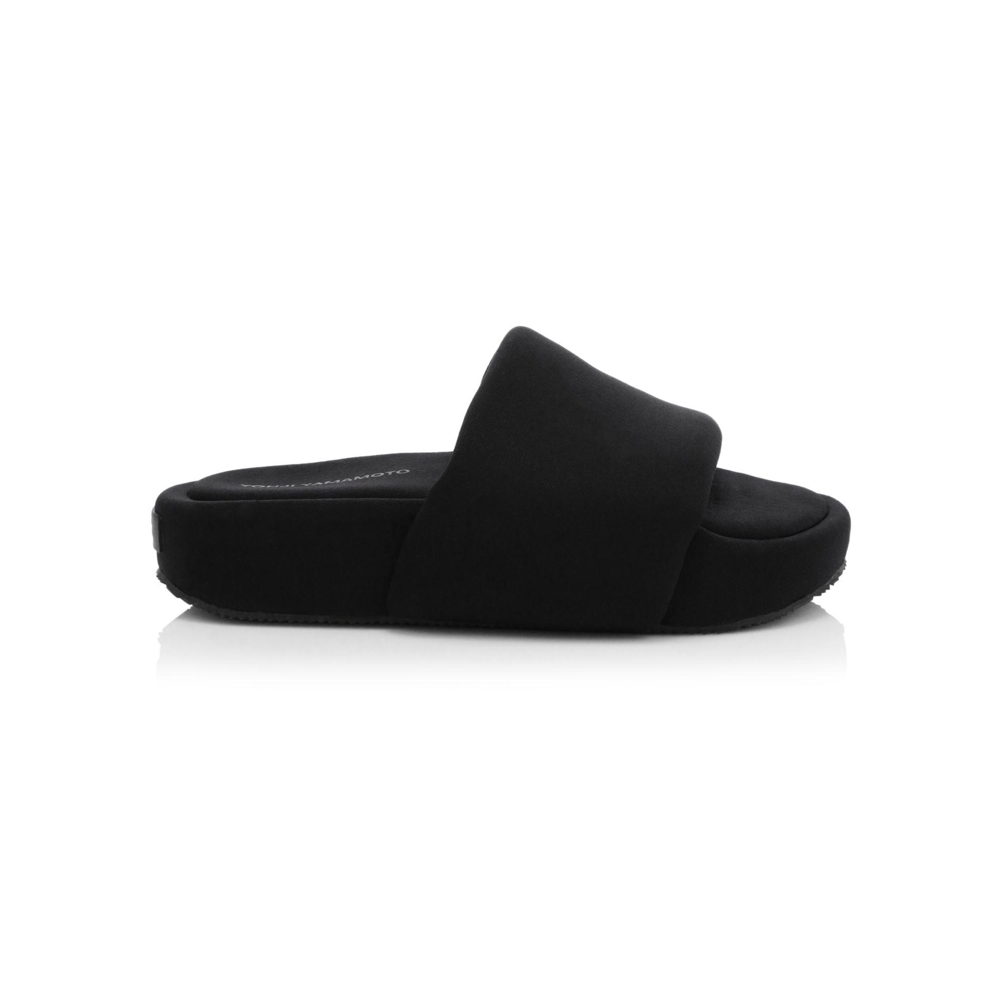 Yohji Yamamoto Platform Slides in Black for Men | Lyst