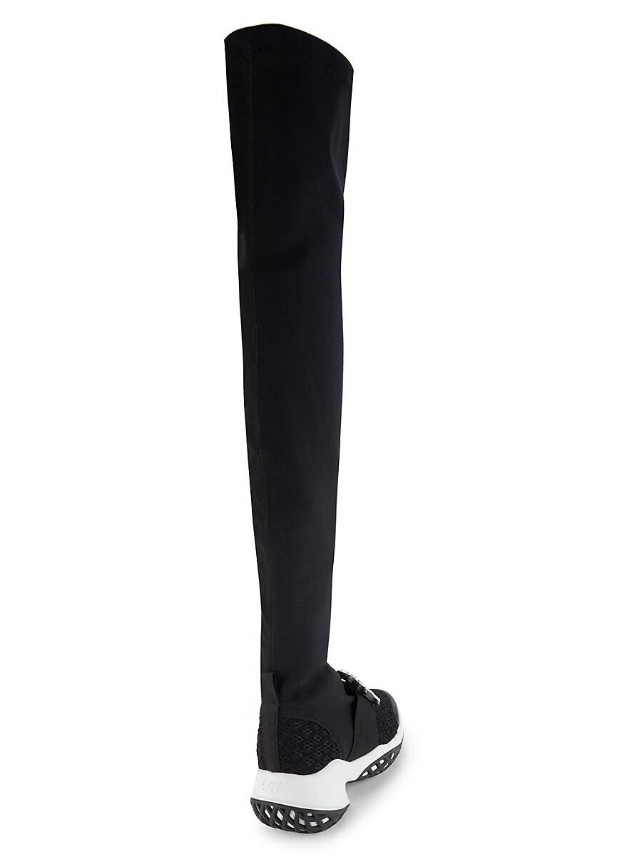High store knee sneakers