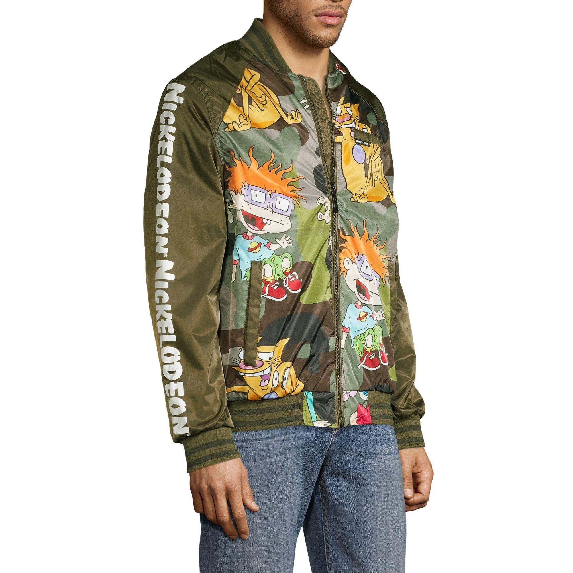 cartoon bomber jacket
