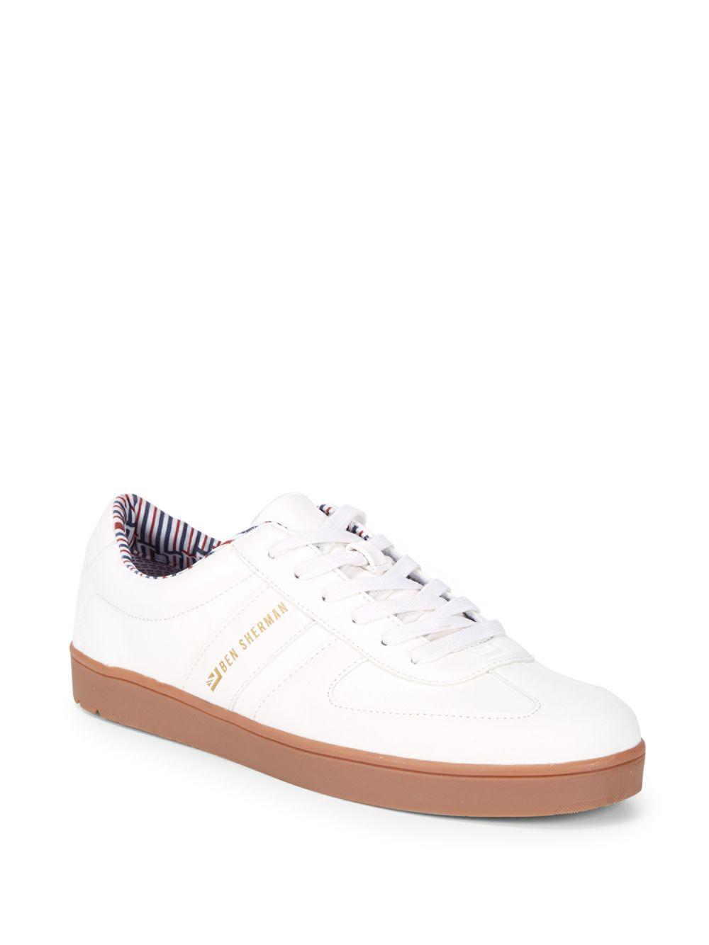 ben sherman white sneakers