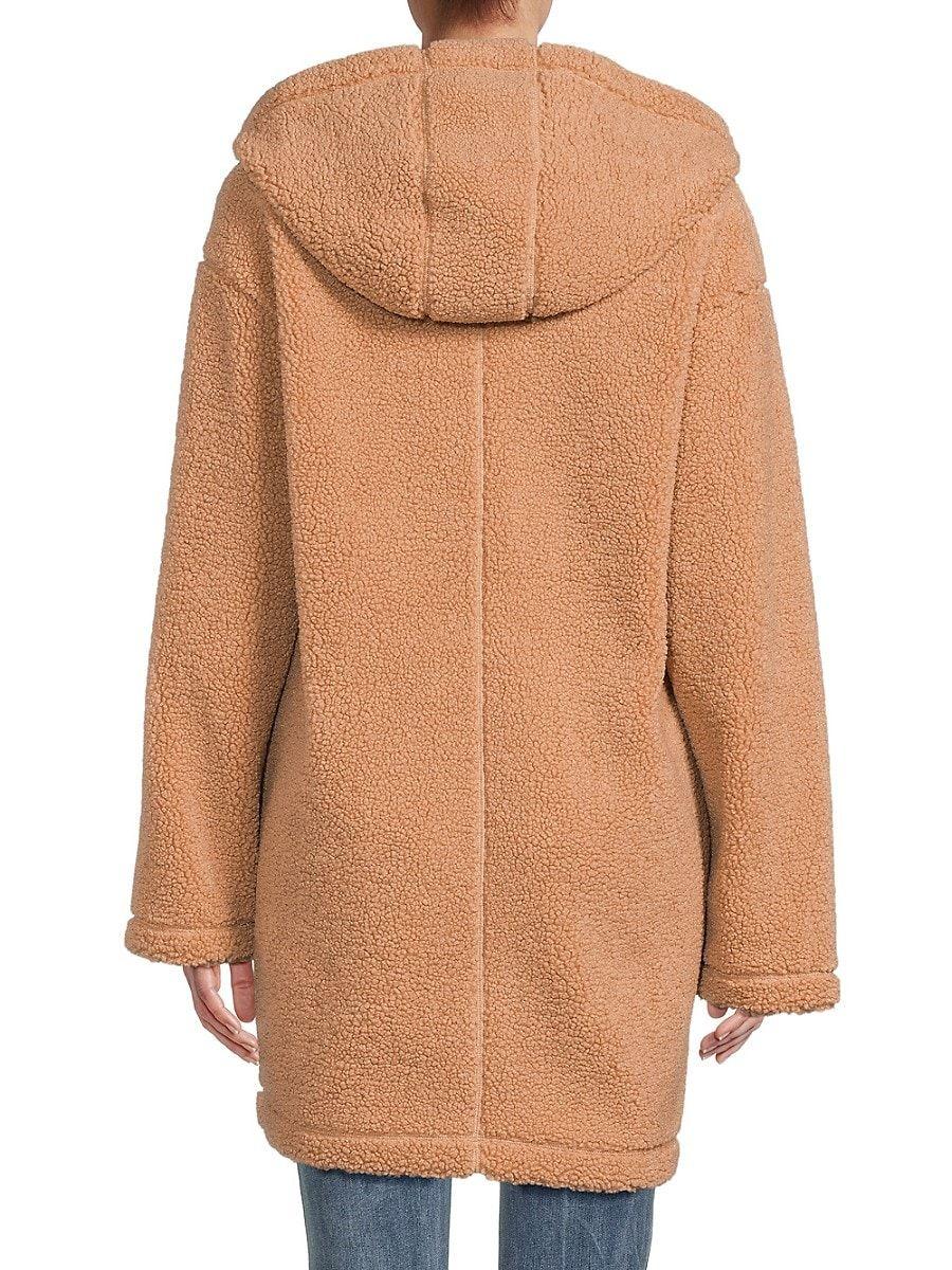Dkny teddy coat clearance