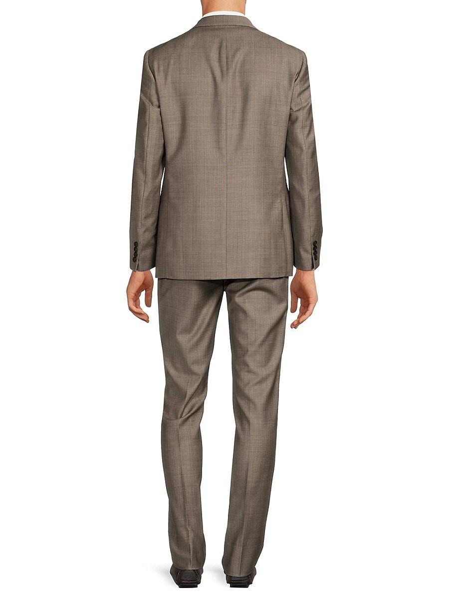 Calvin Klein Wool Blend Suit in Gray for Men | Lyst