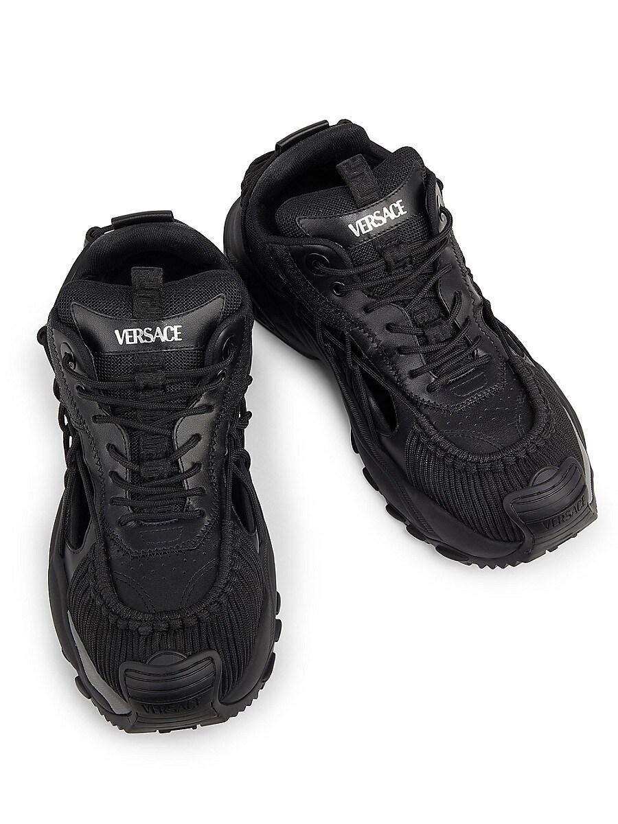 Versace Mercury M_Vs_01 Sneakers in Black Lyst UK