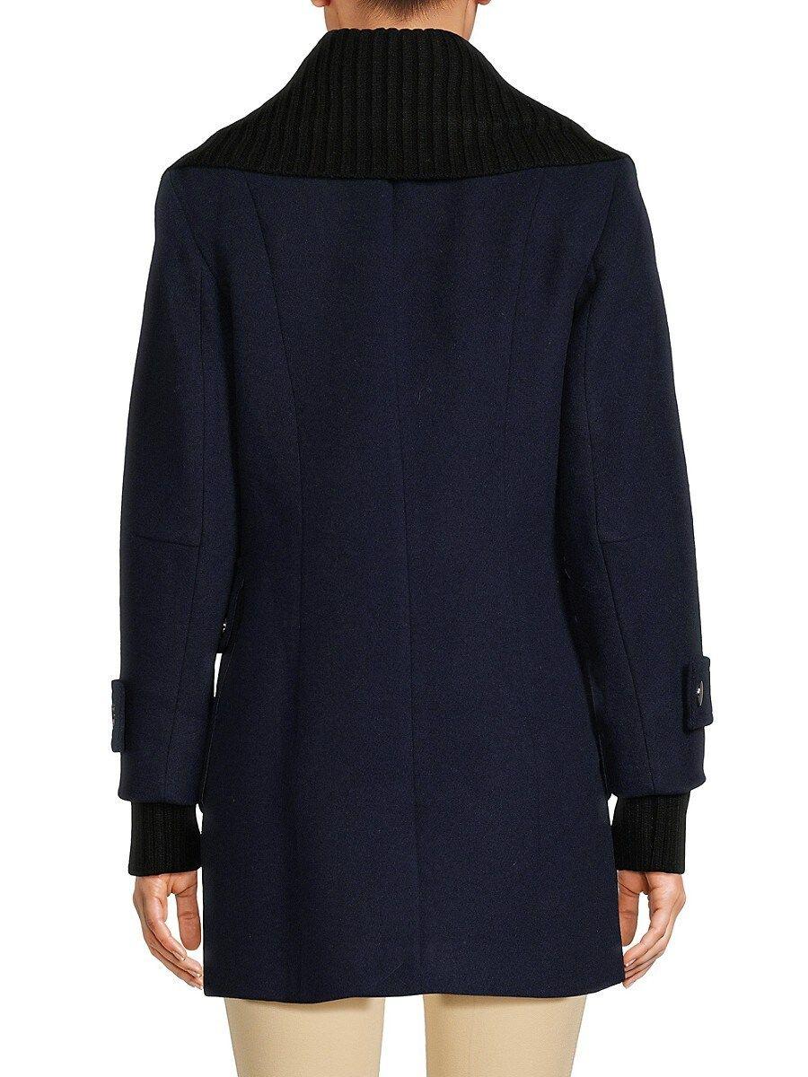10 Crosby Derek Lam Bridget Wool Blend Utility Coat in Blue Lyst