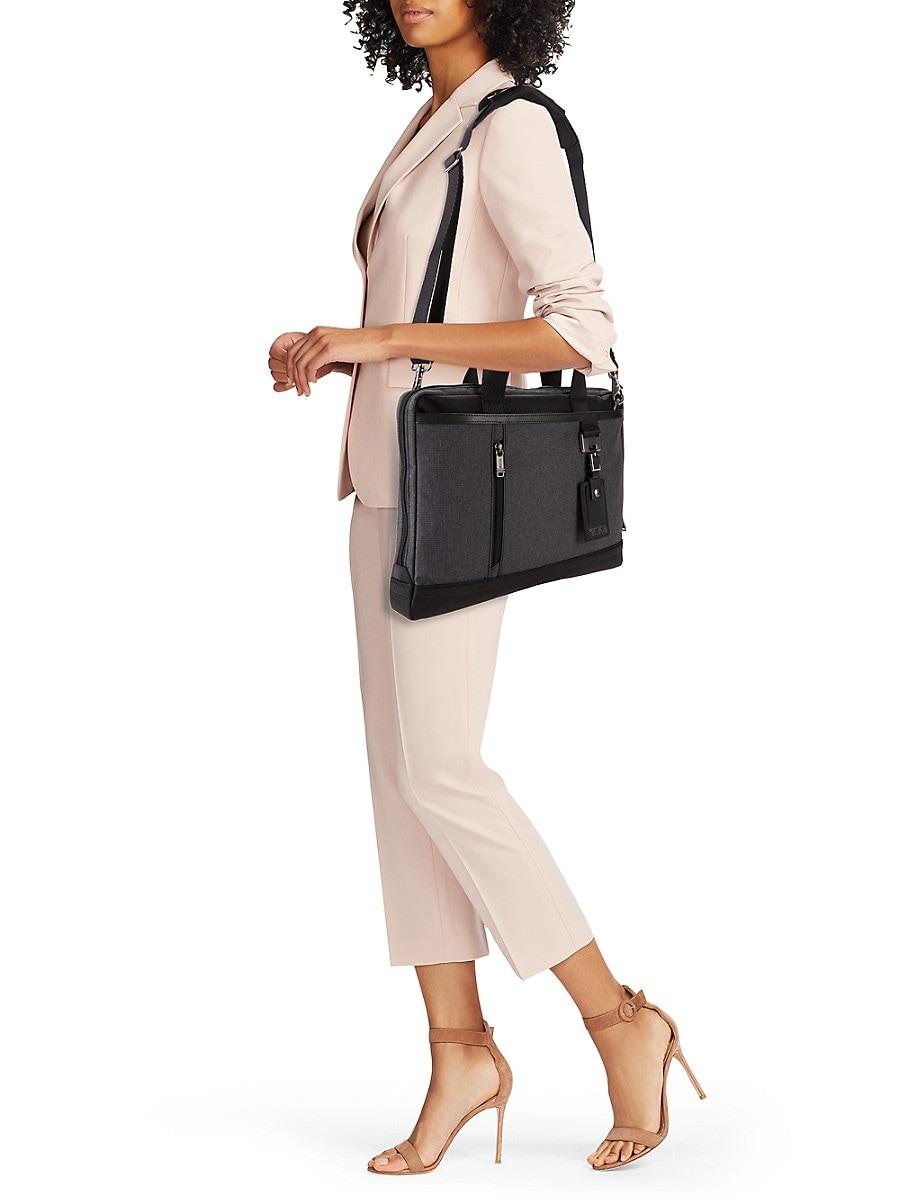 tumi ballistic nylon briefcase