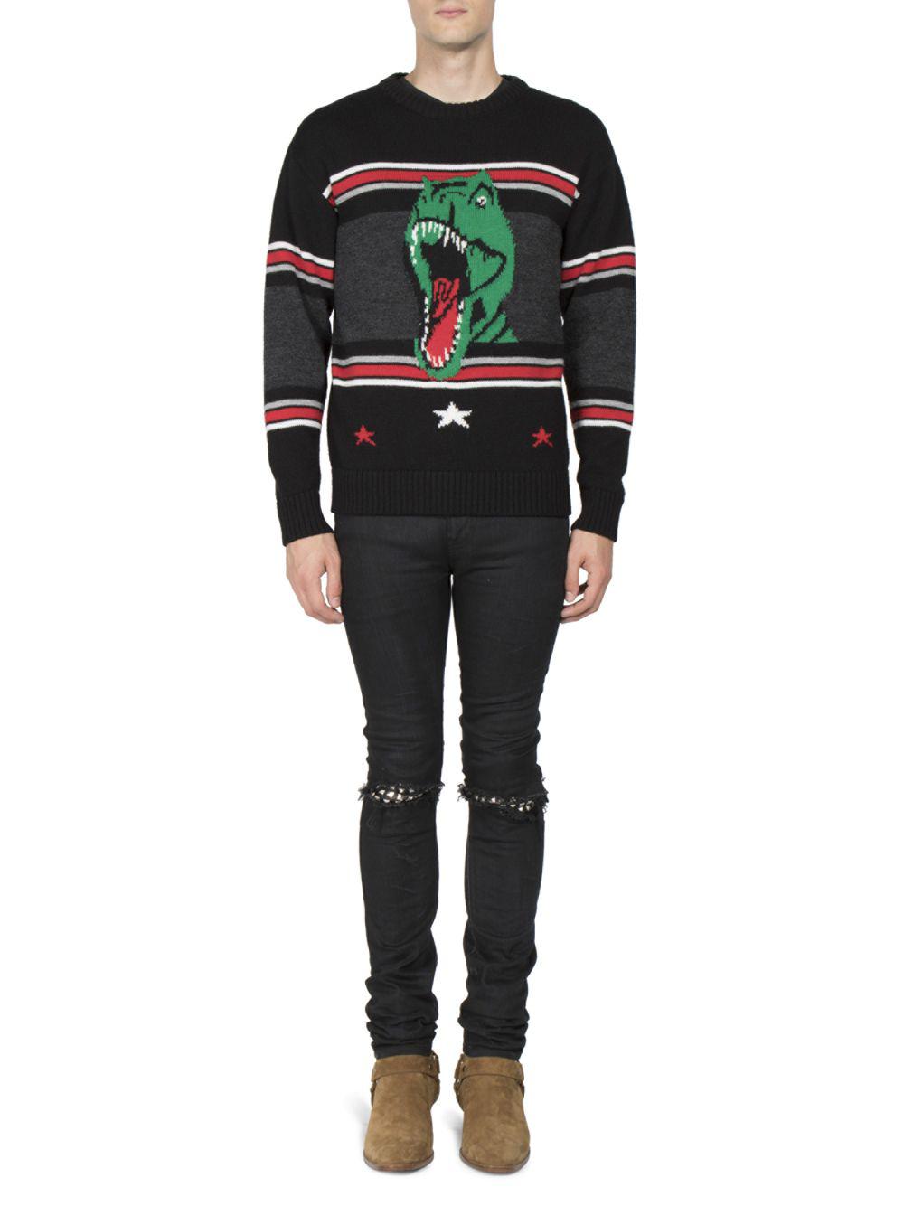 Saint laurent dinosaur t shirt cheap
