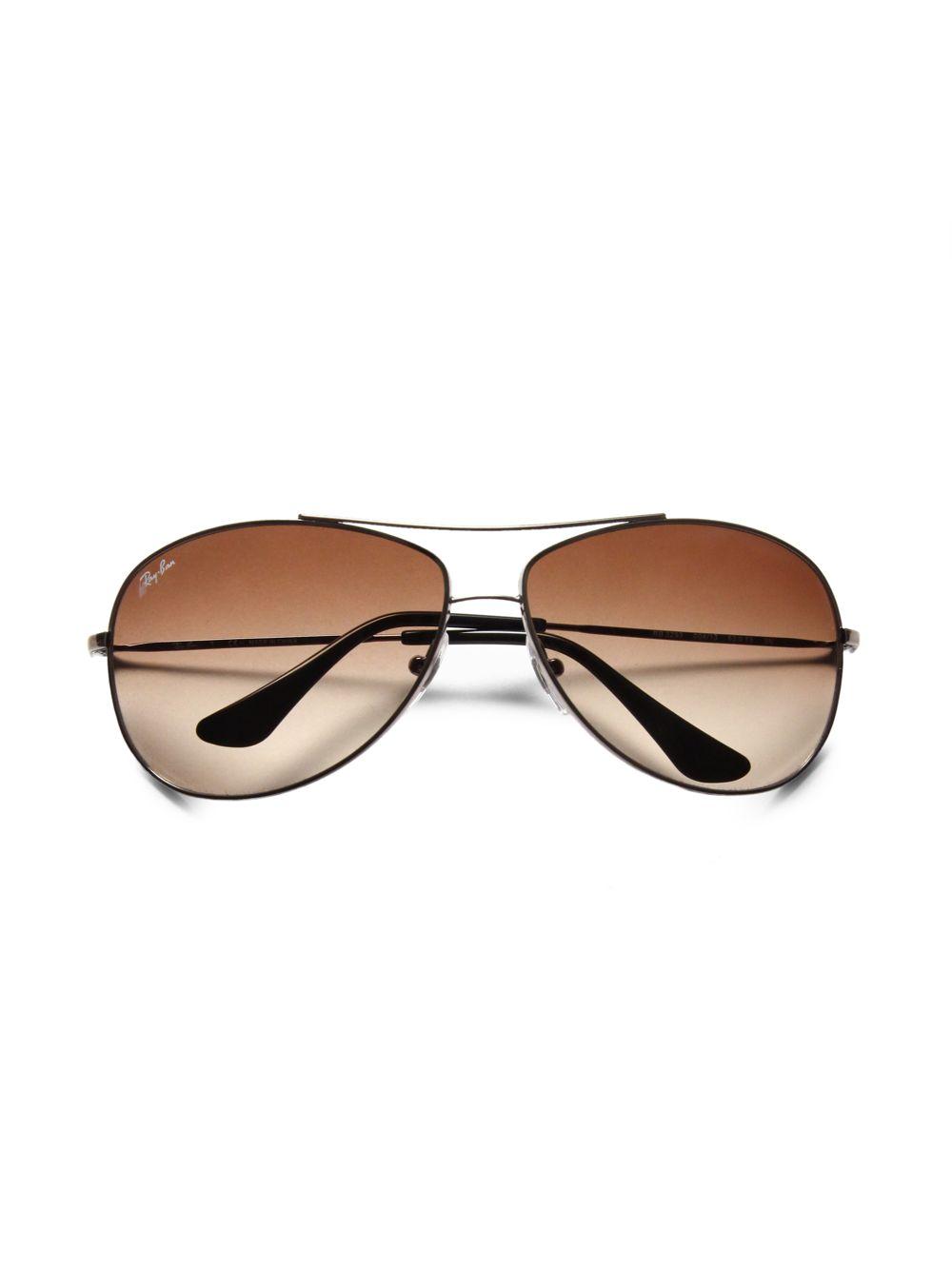 Ray-Ban Rb3293 Wrap Aviator Sunglasses in Gold (Metallic) for Men - Lyst