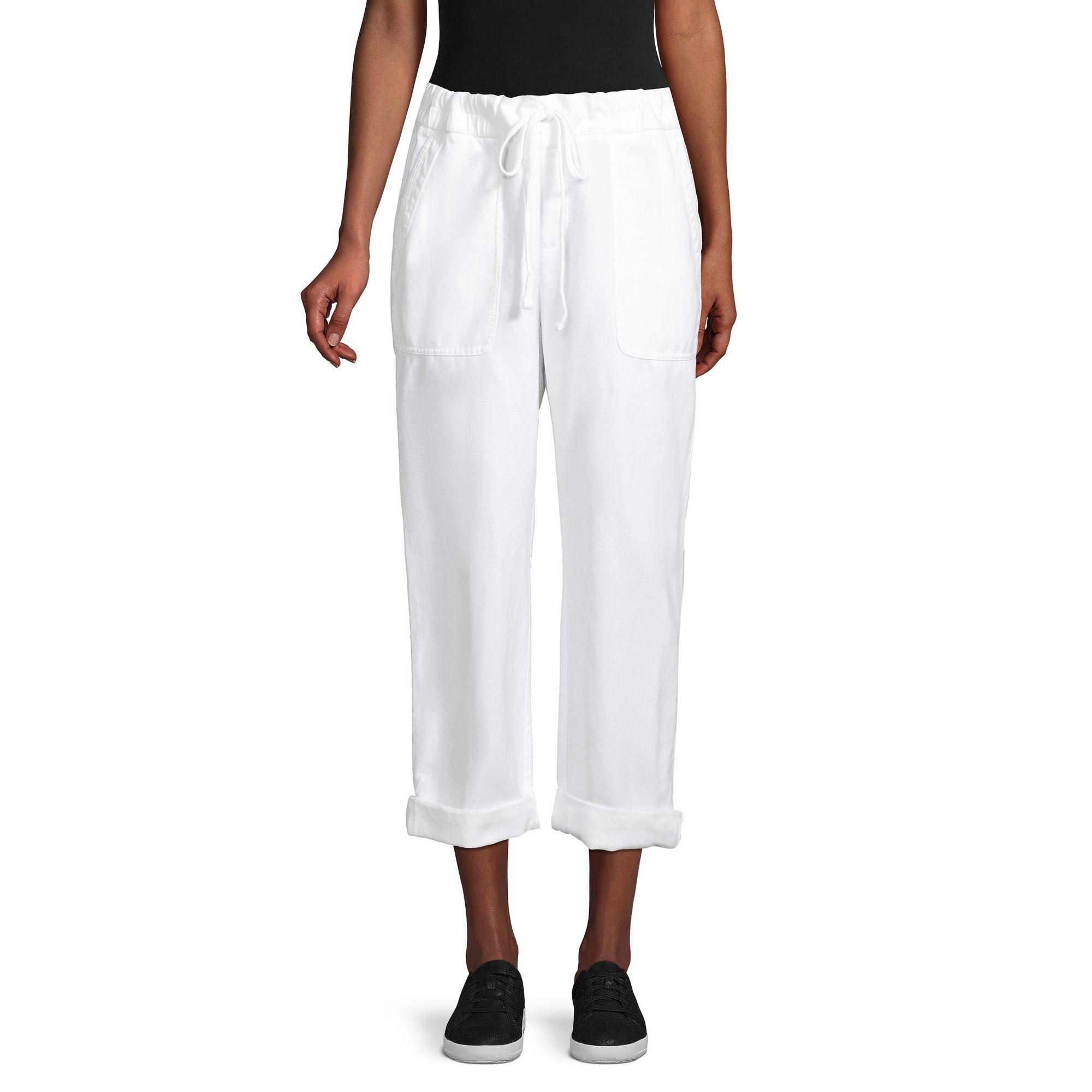 James Perse Cotton & Linenblend Pants in White Lyst