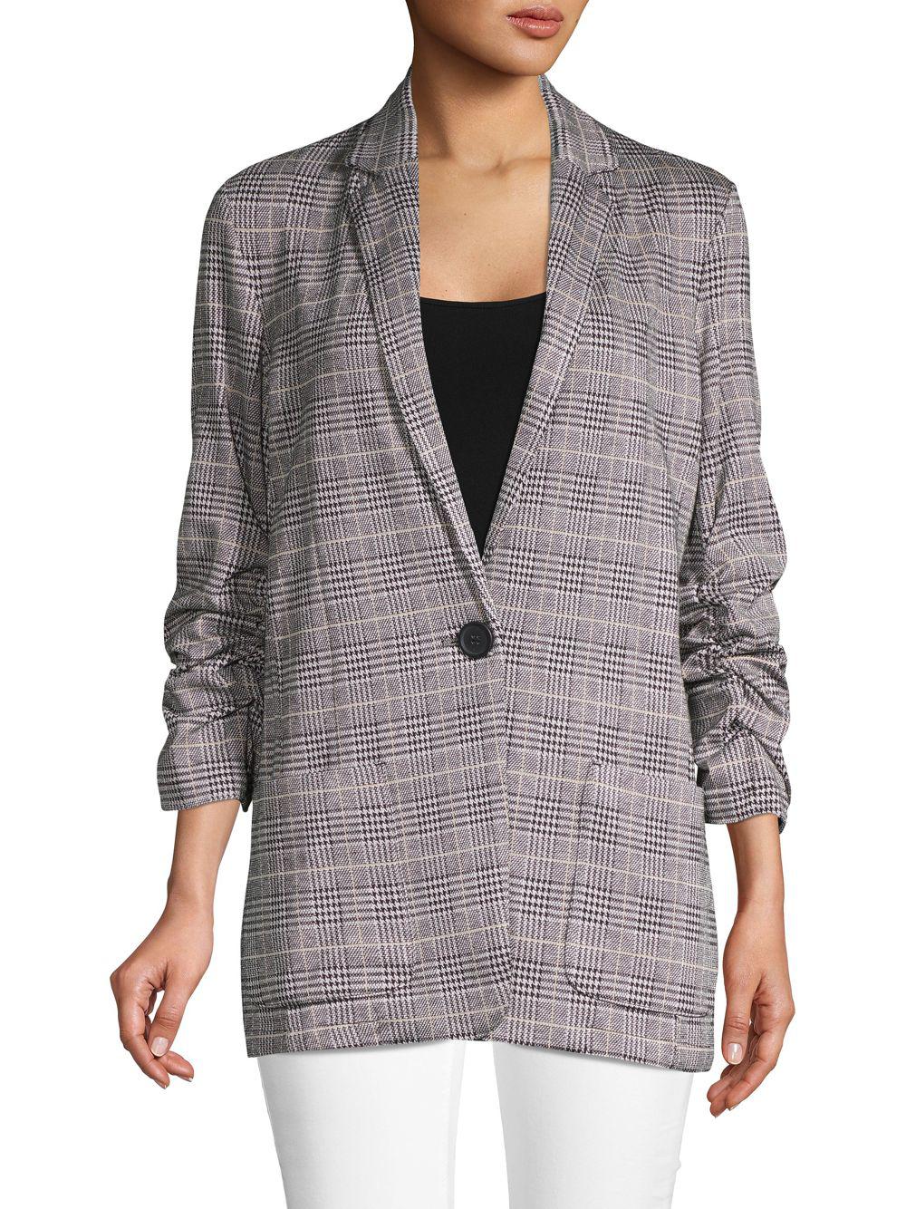 max studio plaid coat