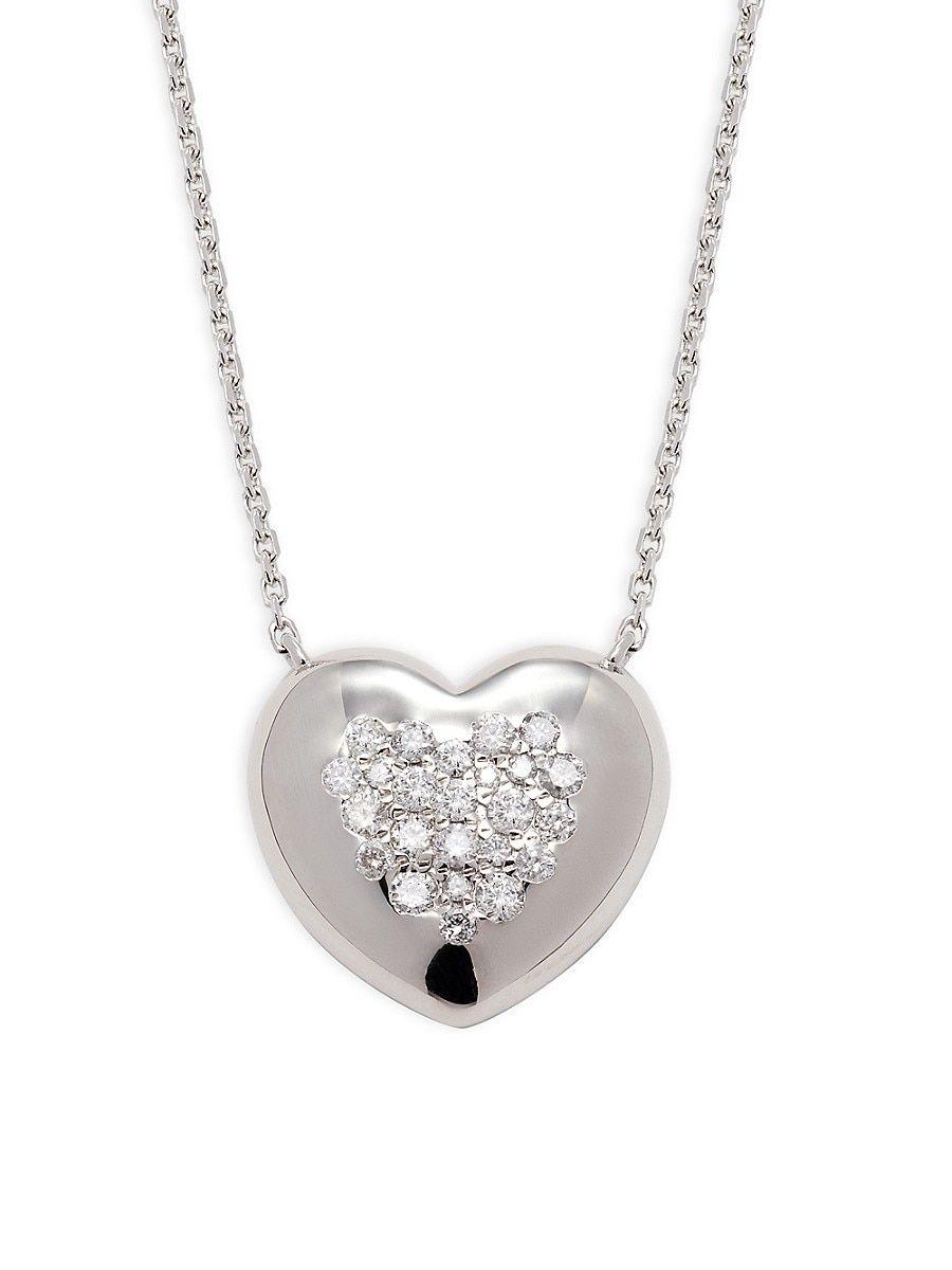Effy Diamond Pave Heart 18