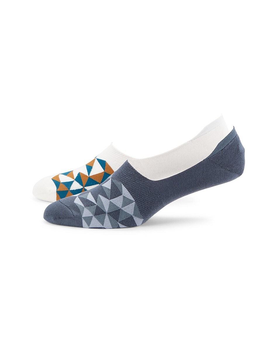 Richer Poorer 2 pack No show Socks in Natural for Men Lyst