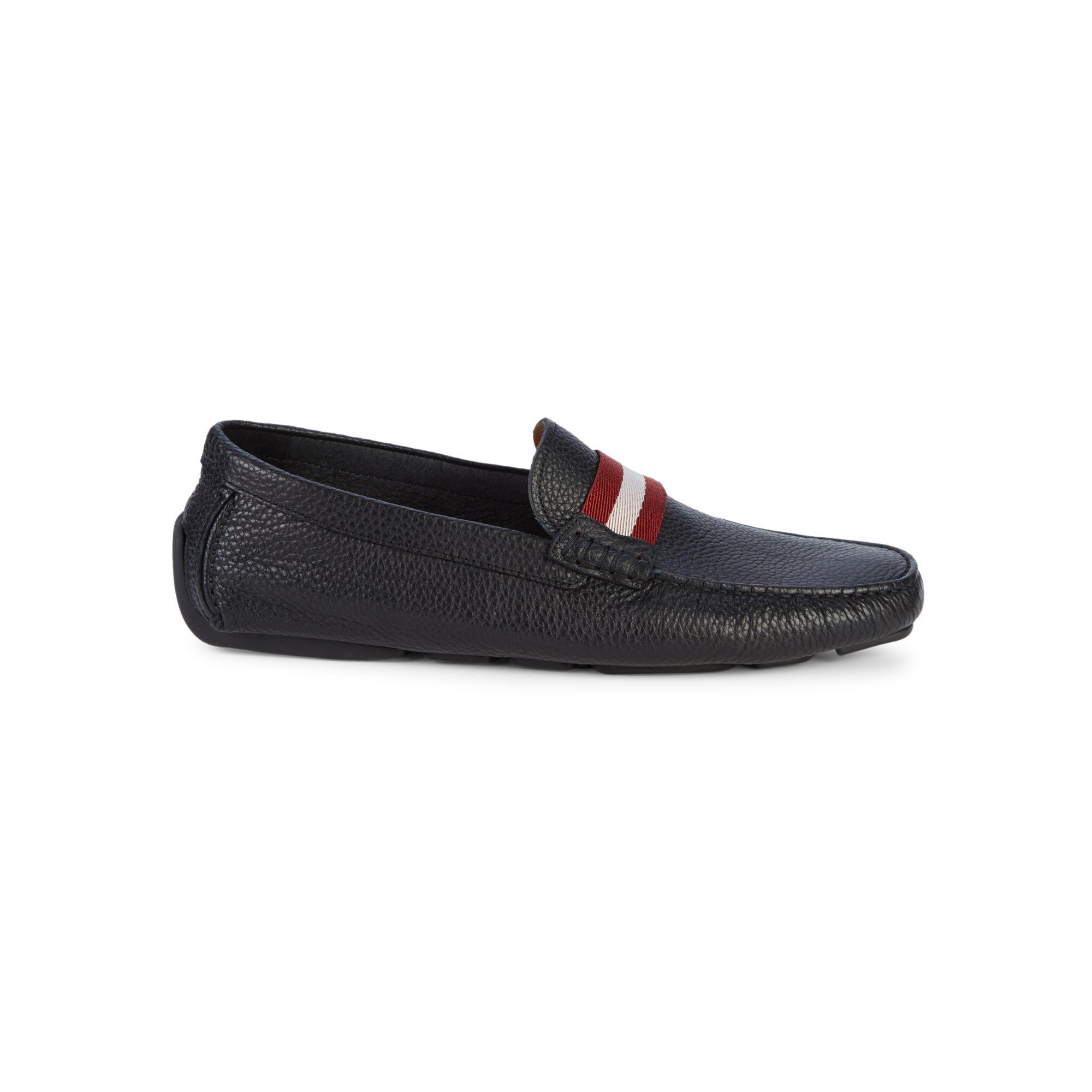 bally leather driver