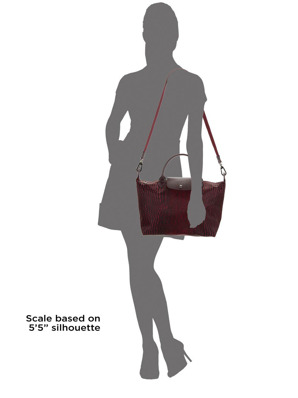 longchamp garnet red