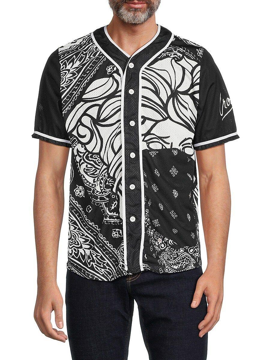 Crooks & Castles Medusa Exquisit Black T-Shirt - Men's Graphic Tee
