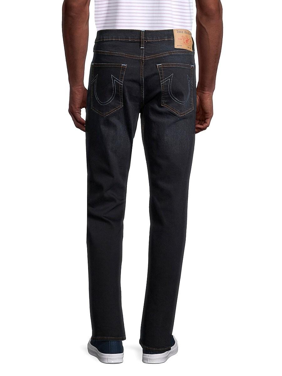 No Flap Relaxed Slim Jeans 