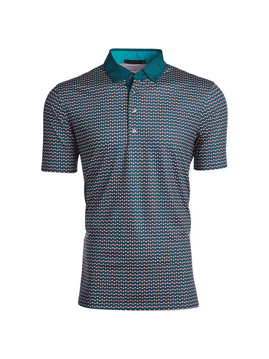 Greyson Jaws Polo Shirt in Blue for Men Lyst