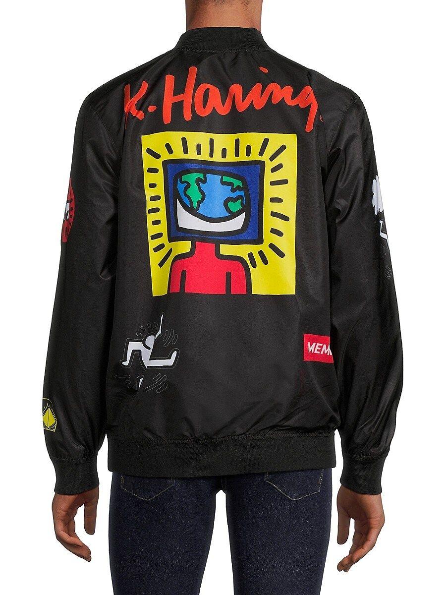 Keith haring bomber hot sale jacket