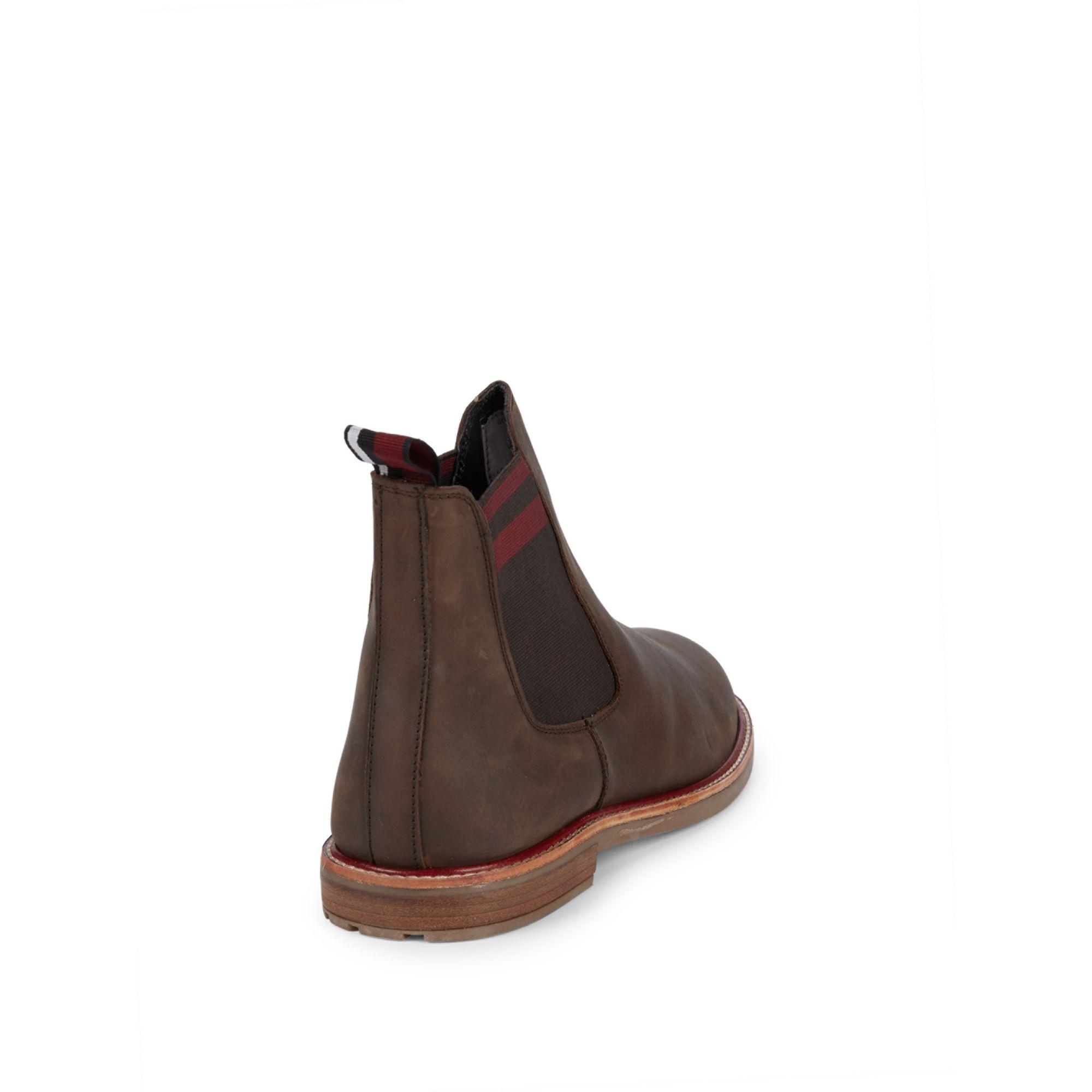 ben sherman brent leather chelsea boot