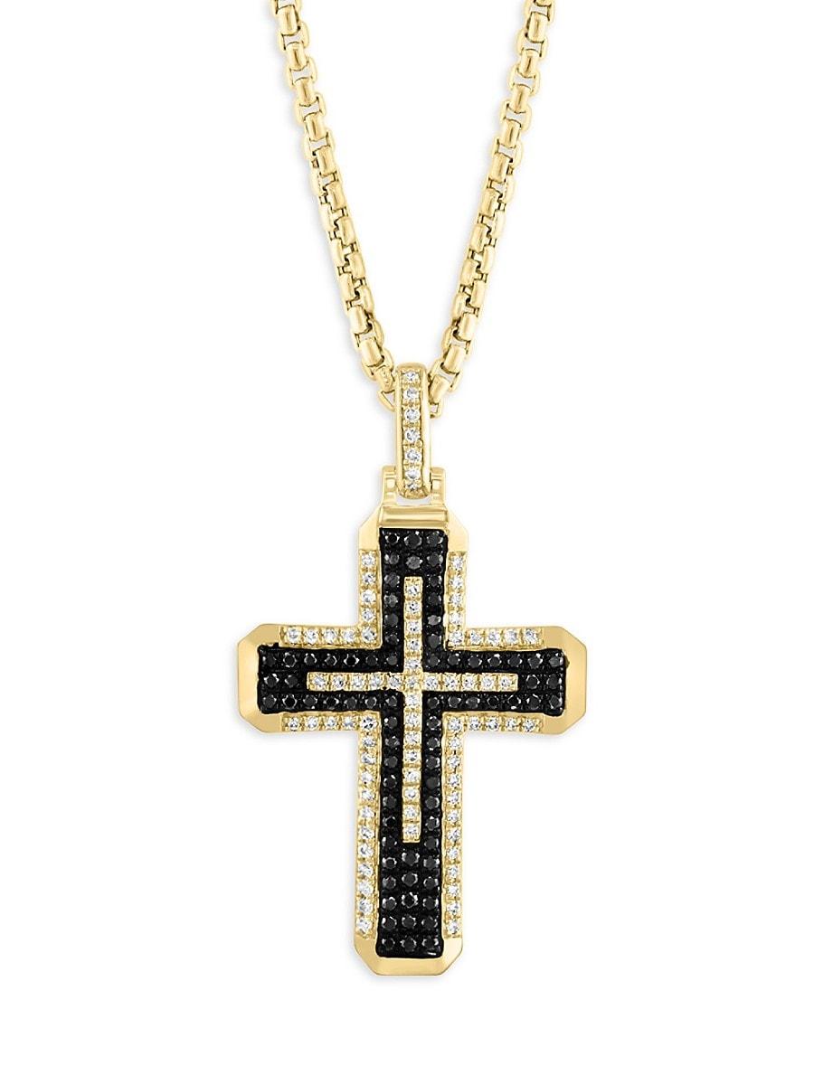 Effy diamond cross necklace best sale